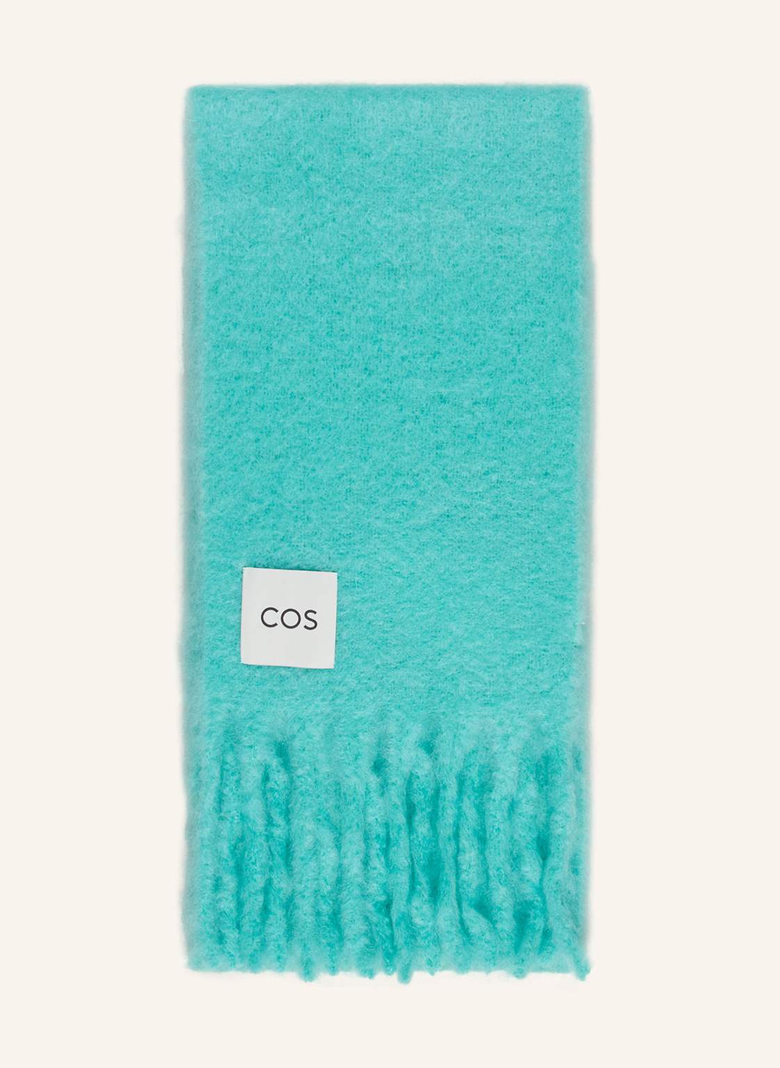 Cos Mohair-Schal gruen von COS