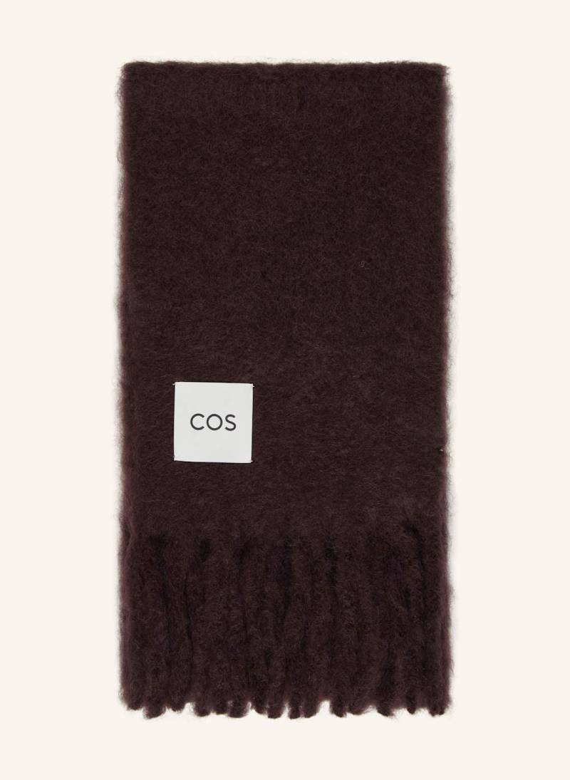 Cos Mohair-Schal rot von COS