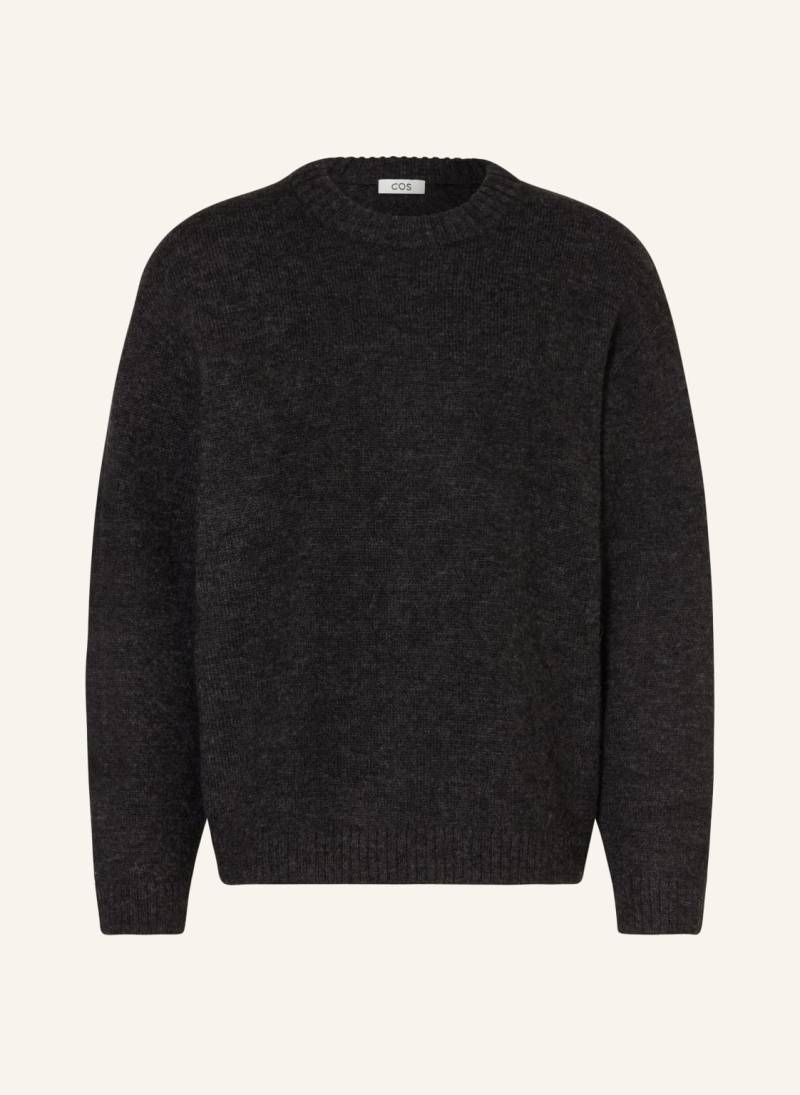 Cos Pullover Mit Alpaka schwarz von COS