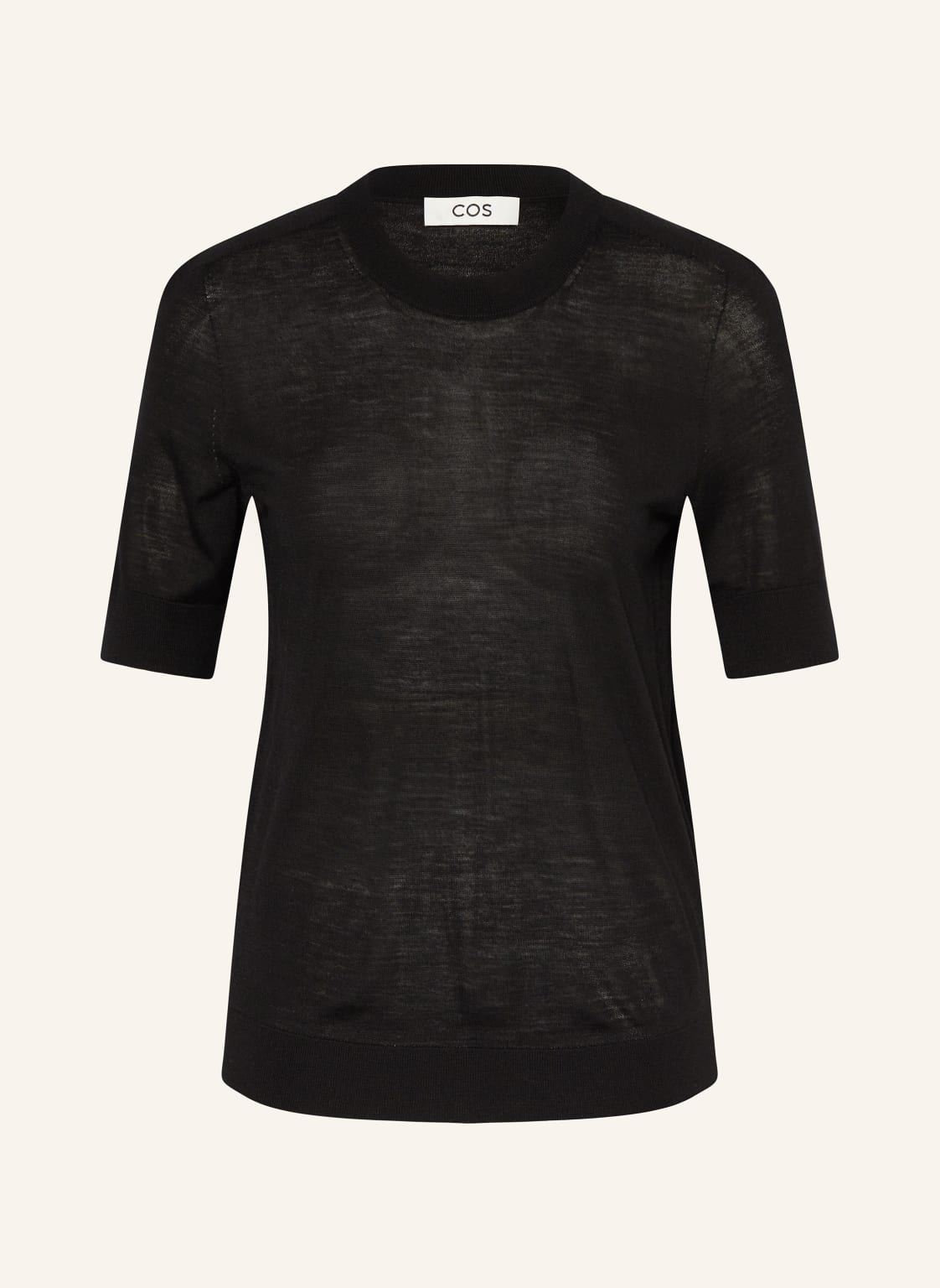 Cos Strickshirt schwarz von COS