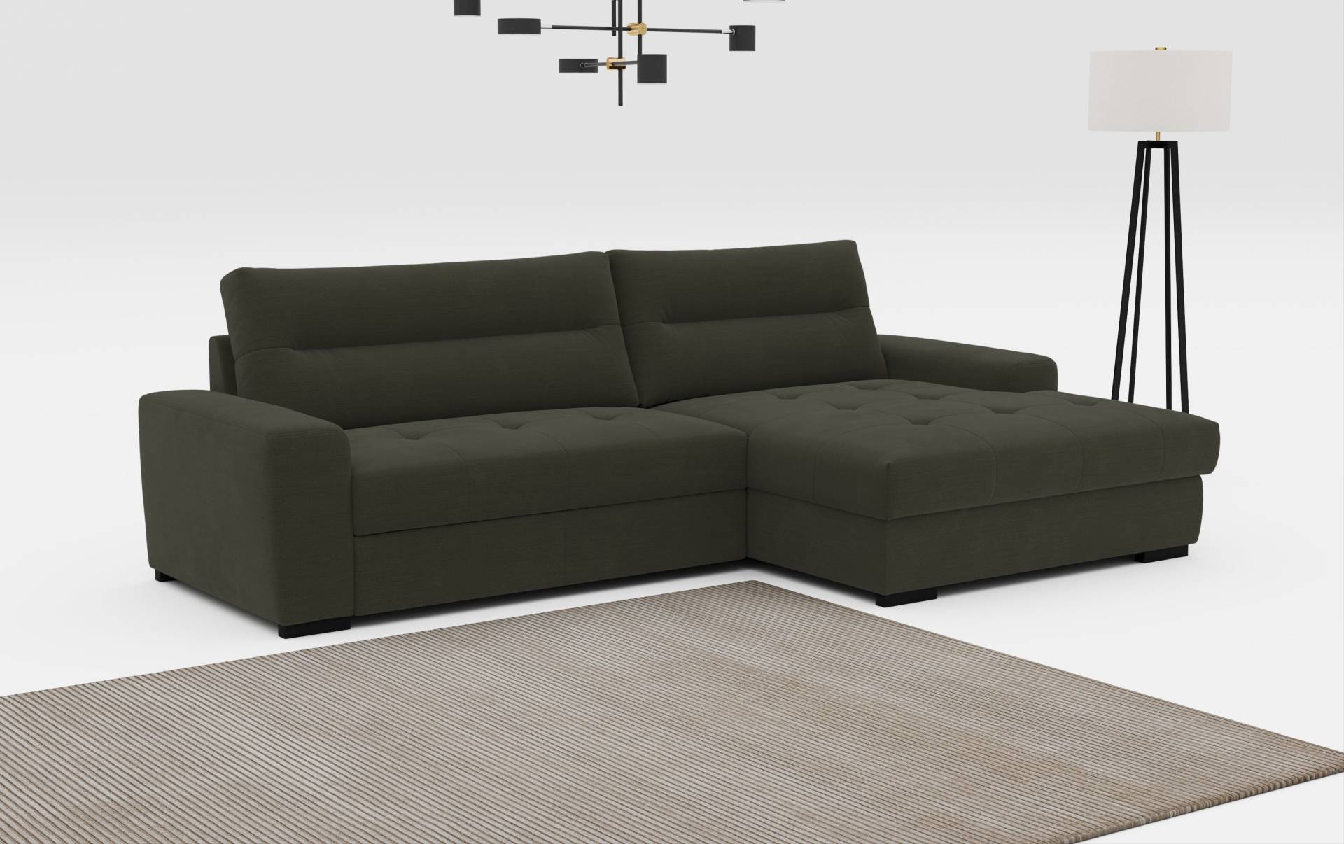 COTTA Ecksofa »Cappa L-Form«, wahlweise mit Bettfunktion und Bettkasten von COTTA