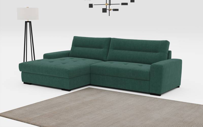 COTTA Ecksofa »Cappa L-Form«, wahlweise mit Bettfunktion und Bettkasten von COTTA