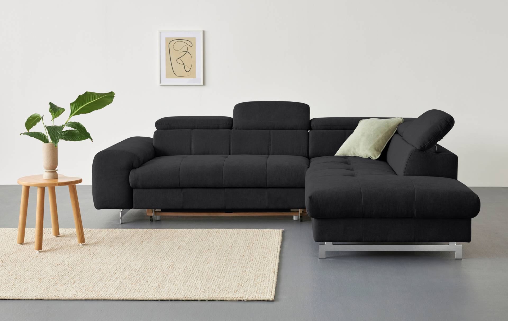 COTTA Ecksofa »Chef L-Form«, mit Kopfteilverstellung, wahlweise mit Bettfunktion COTTA Ecksofa »Chef L-Form«, mit Kopfteilverstellung, wahlweise mit Bettfunktion von COTTA