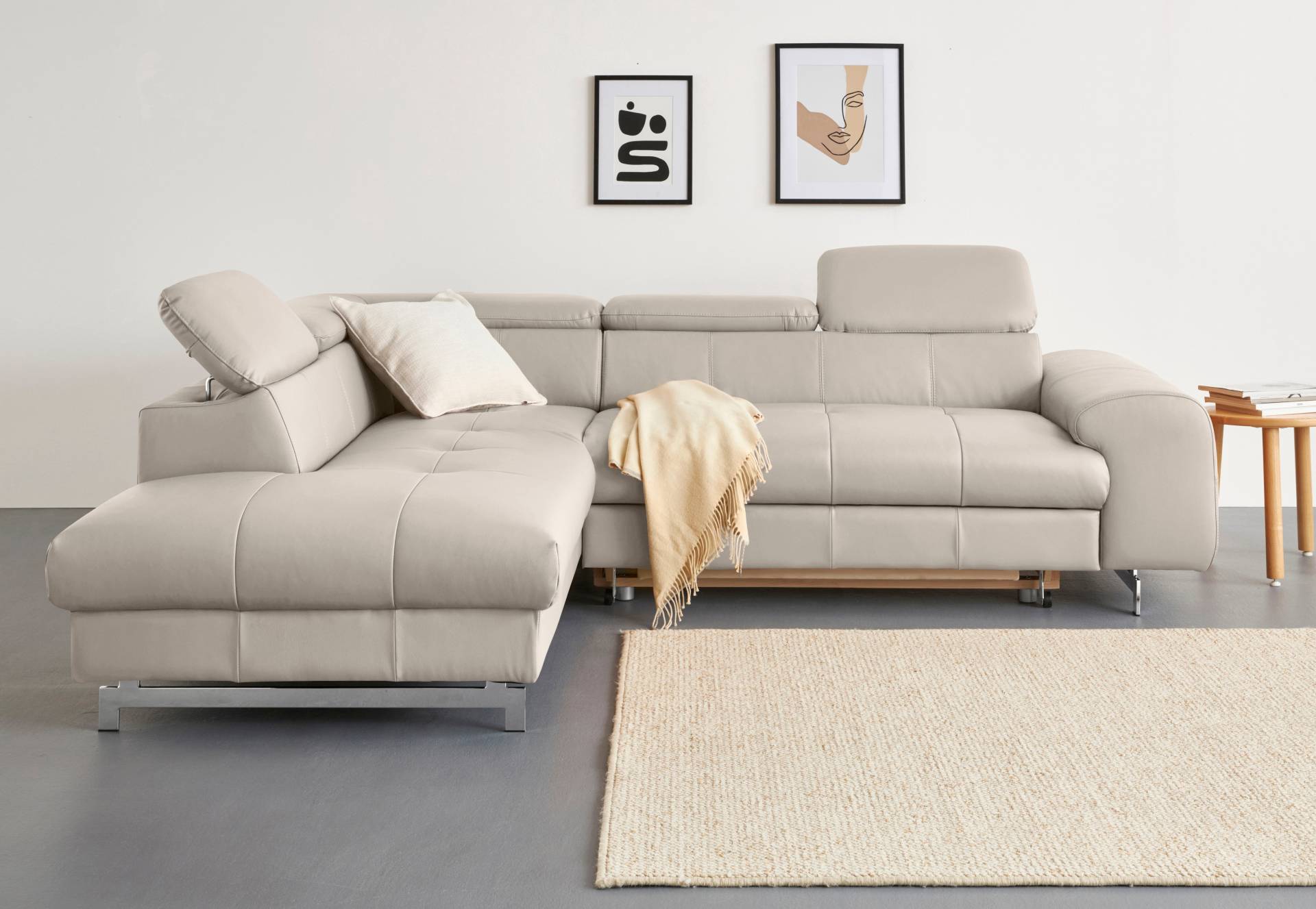 COTTA Ecksofa »Chef L-Form«, mit Kopfteilverstellung, wahlweise mit Bettfunktion COTTA Ecksofa »Chef L-Form«, mit Kopfteilverstellung, wahlweise mit Bettfunktion von COTTA