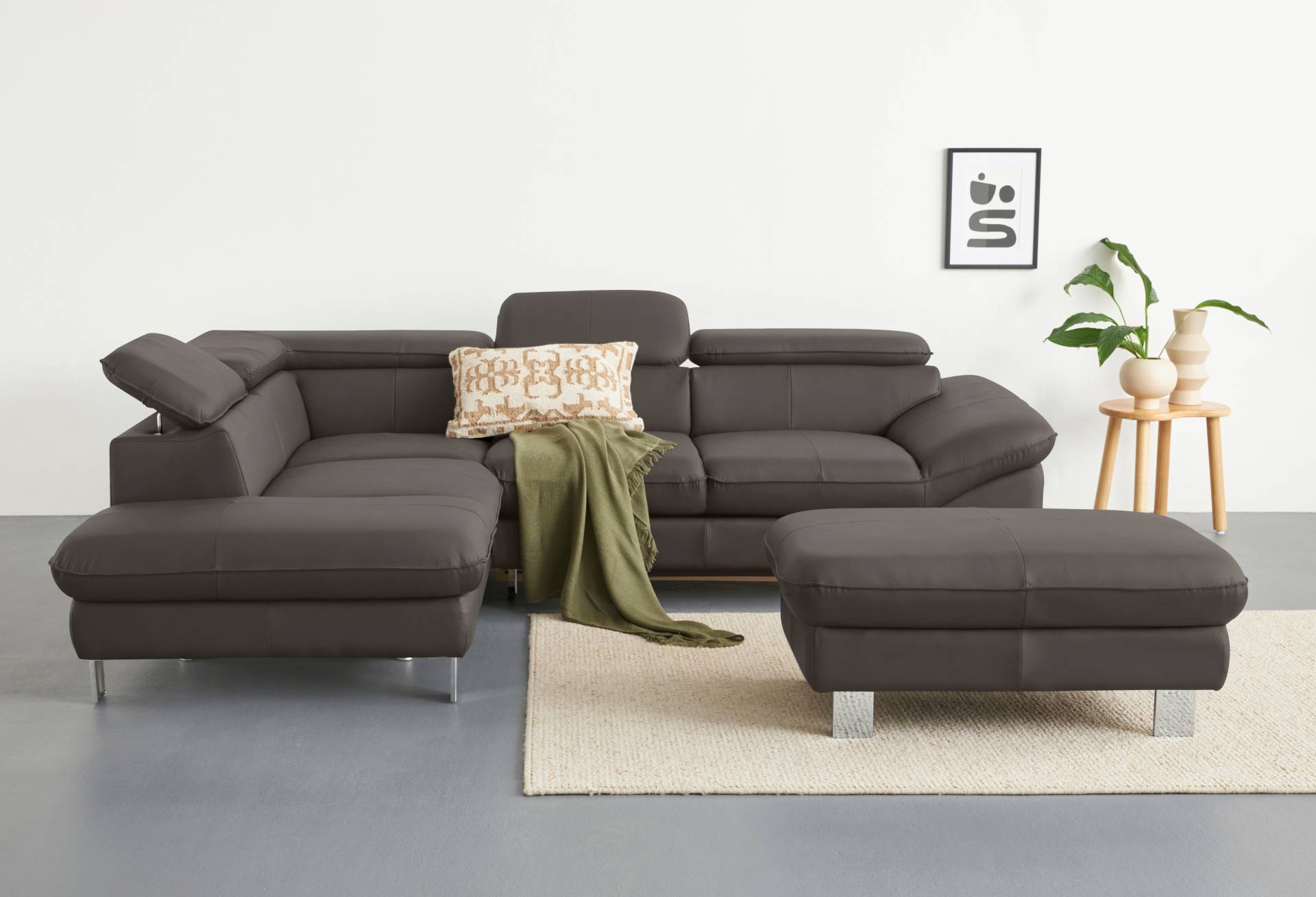 COTTA Ecksofa »Driver L-Form«, mit Kopfteilverstellung, wahlweise mit Bettfunktion COTTA Ecksofa »Driver L-Form«, mit Kopfteilverstellung, wahlweise mit Bettfunktion von COTTA