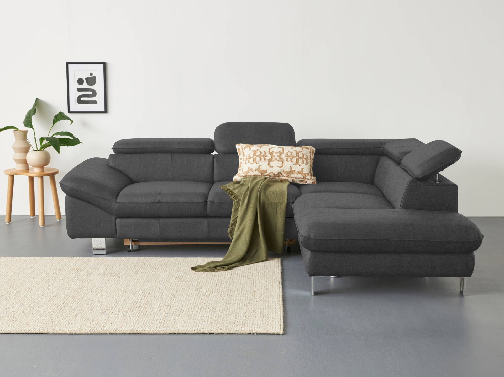 COTTA Ecksofa »Driver L-Form«, mit Kopfteilverstellung, wahlweise mit Bettfunktion COTTA Ecksofa »Driver L-Form«, mit Kopfteilverstellung, wahlweise mit Bettfunktion von COTTA