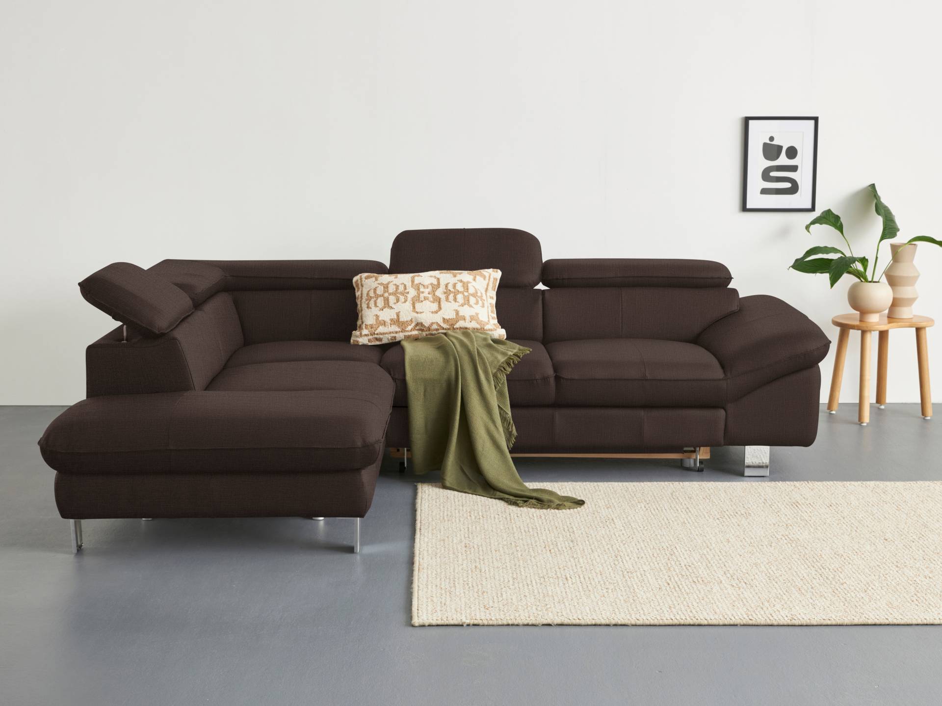 COTTA Ecksofa »Driver L-Form«, mit Kopfteilverstellung, wahlweise mit Bettfunktion COTTA Ecksofa »Driver L-Form«, mit Kopfteilverstellung, wahlweise mit Bettfunktion von COTTA