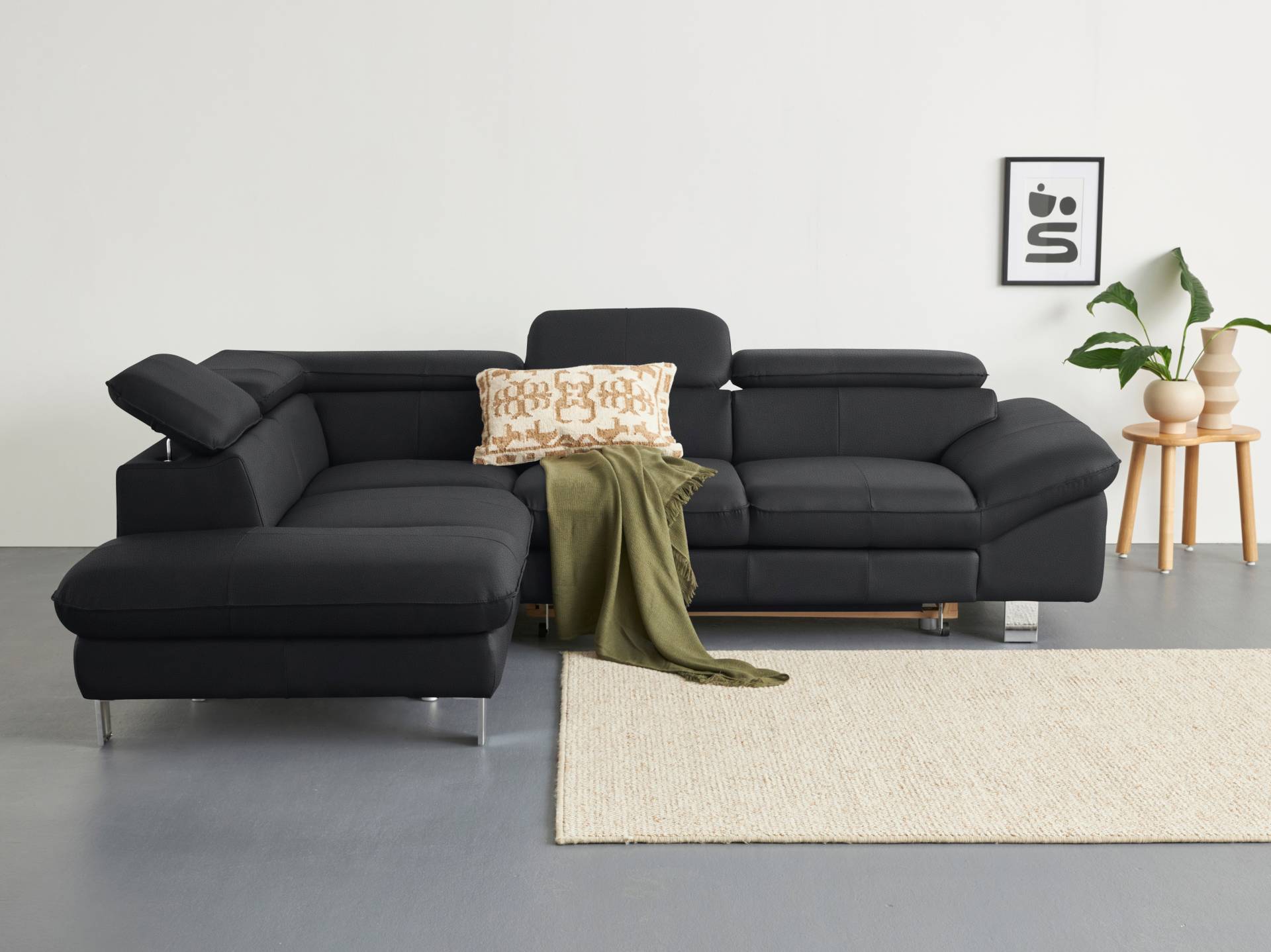 COTTA Ecksofa »Driver L-Form«, mit Kopfteilverstellung, wahlweise mit Bettfunktion COTTA Ecksofa »Driver L-Form«, mit Kopfteilverstellung, wahlweise mit Bettfunktion von COTTA