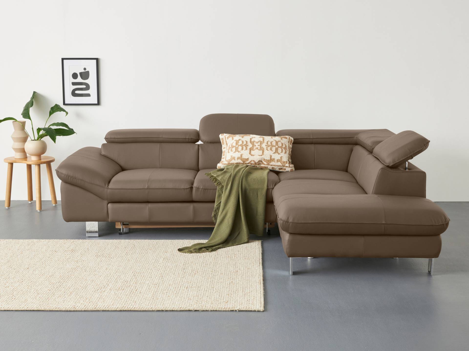 COTTA Ecksofa »Driver L-Form«, mit Kopfteilverstellung, wahlweise mit Bettfunktion COTTA Ecksofa »Driver L-Form«, mit Kopfteilverstellung, wahlweise mit Bettfunktion von COTTA