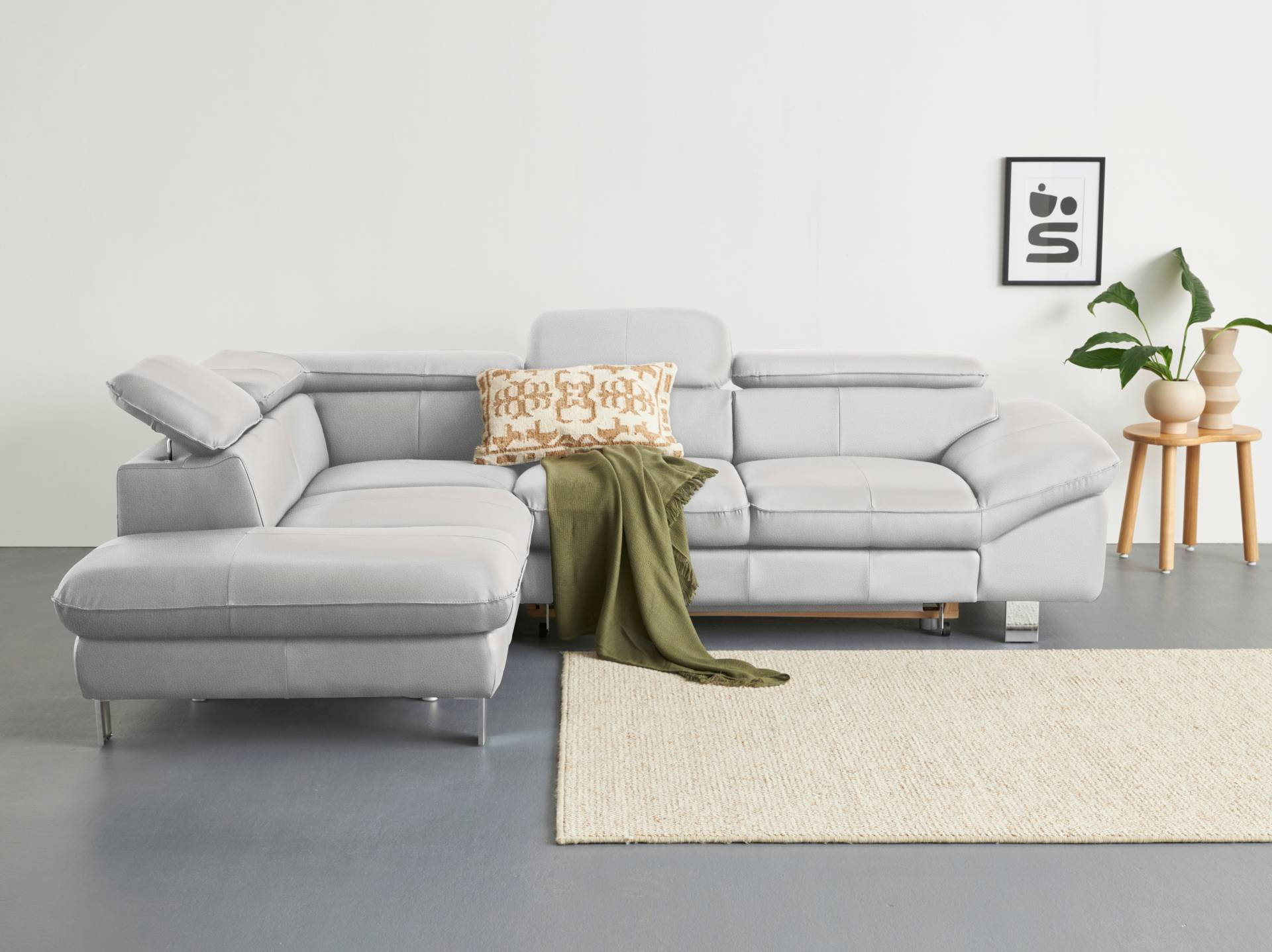 COTTA Ecksofa »Driver L-Form«, mit Kopfteilverstellung, wahlweise mit Bettfunktion COTTA Ecksofa »Driver L-Form«, mit Kopfteilverstellung, wahlweise mit Bettfunktion von COTTA