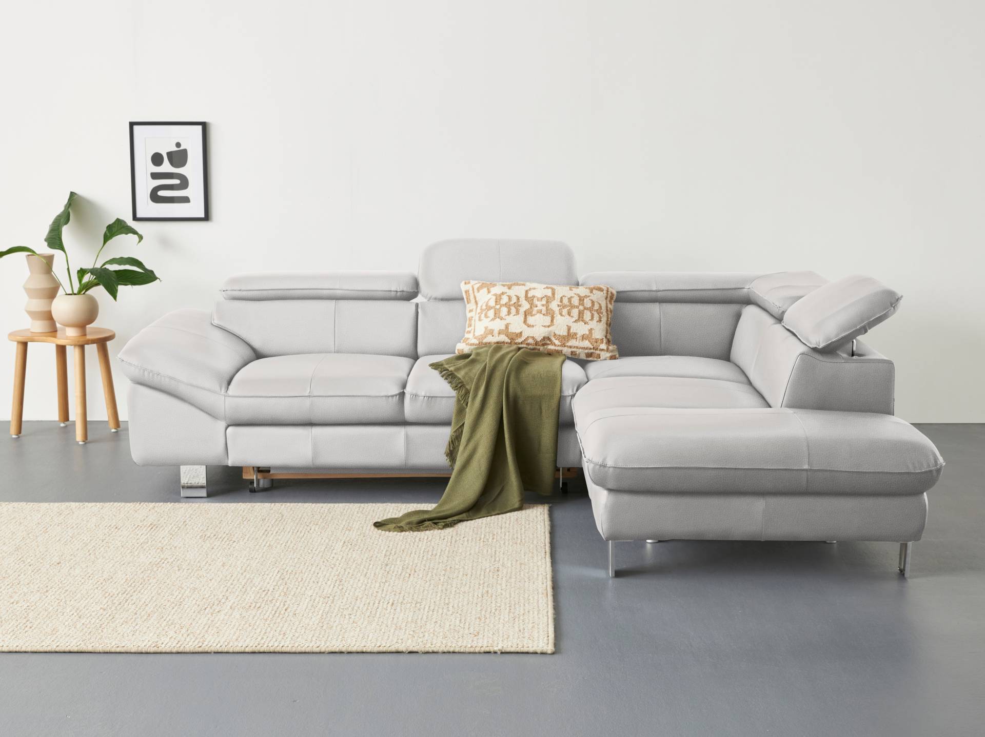 COTTA Ecksofa »Driver L-Form«, mit Kopfteilverstellung, wahlweise mit Bettfunktion COTTA Ecksofa »Driver L-Form«, mit Kopfteilverstellung, wahlweise mit Bettfunktion von COTTA