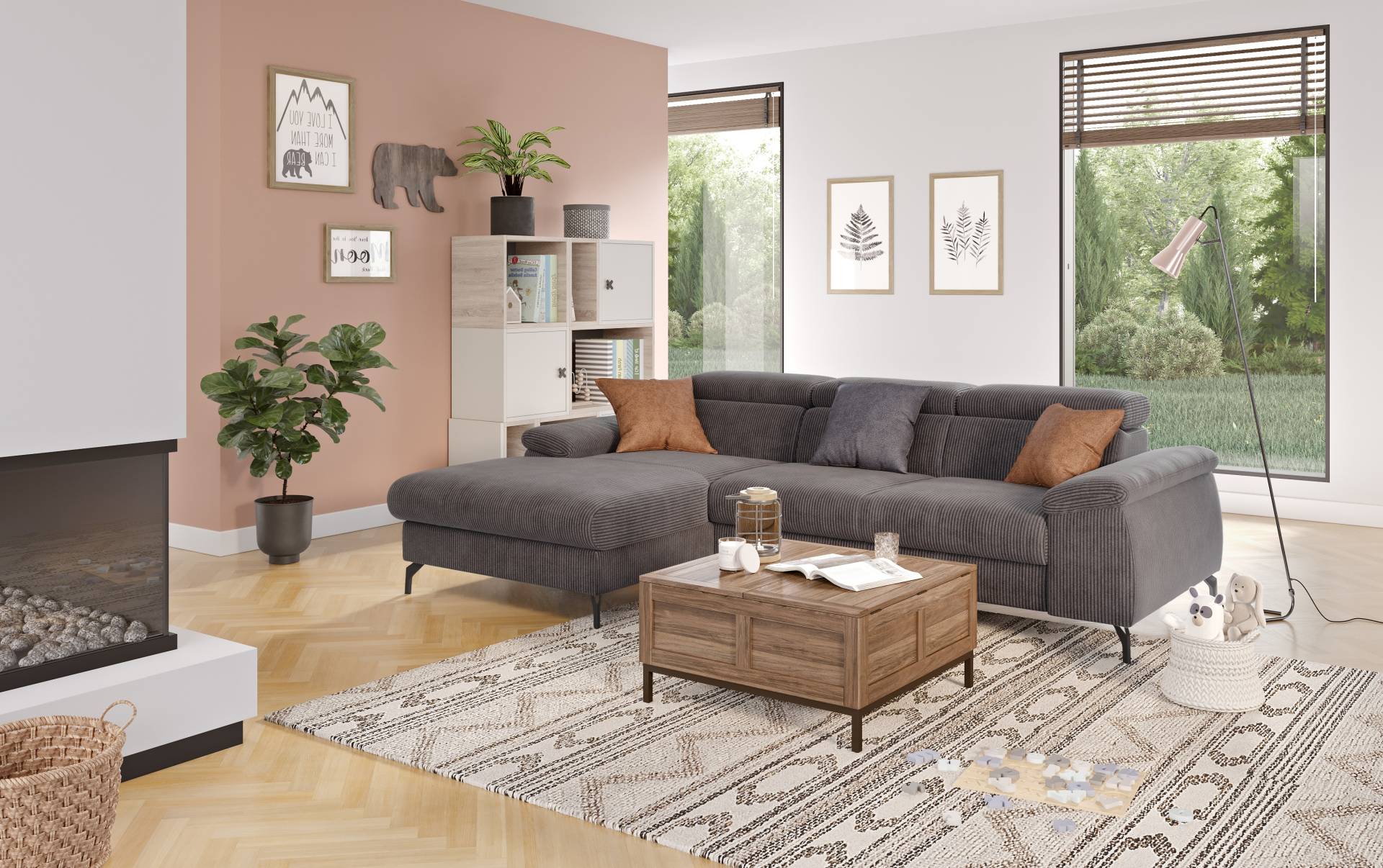 COTTA Ecksofa »Kitty L-Form«, inkl. Kopfteilverstellung, optional mit Bettfunktion u. Bettkasten COTTA Ecksofa »Kitty L-Form«, inkl. Kopfteilverstellung, optional mit Bettfunktion u. Bettkasten von COTTA