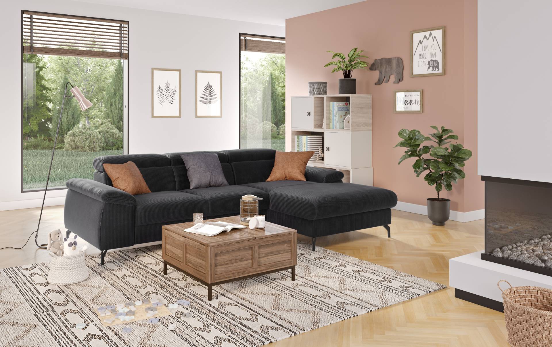 COTTA Ecksofa »Kitty L-Form«, Modern, L-Form, Bodenfreiheit 12,5 cm COTTA Ecksofa »Kitty L-Form«, Modern, L-Form, Bodenfreiheit 12,5 cm von COTTA