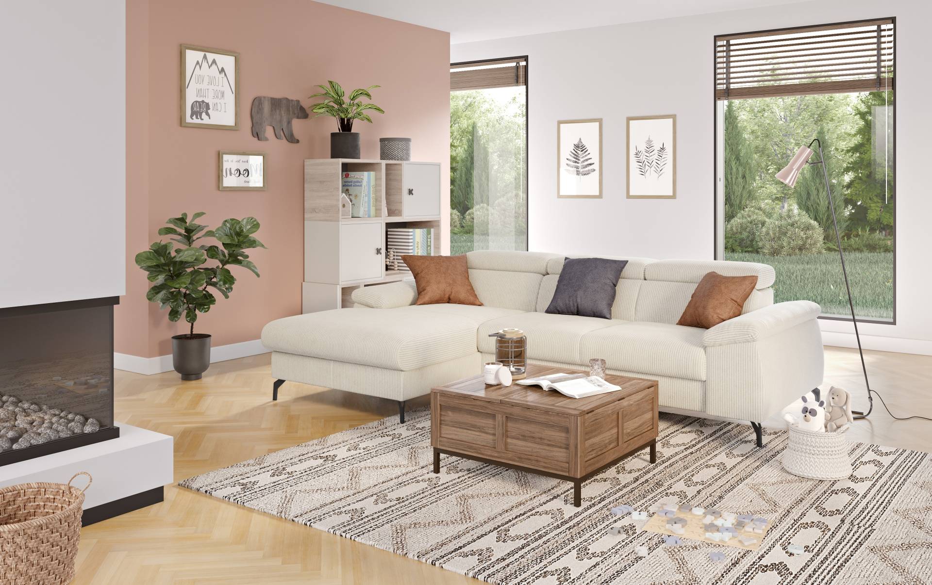 COTTA Ecksofa »Kitty L-Form«, Modern, L-Form, Bodenfreiheit 12,5 cm COTTA Ecksofa »Kitty L-Form«, Modern, L-Form, Bodenfreiheit 12,5 cm von COTTA