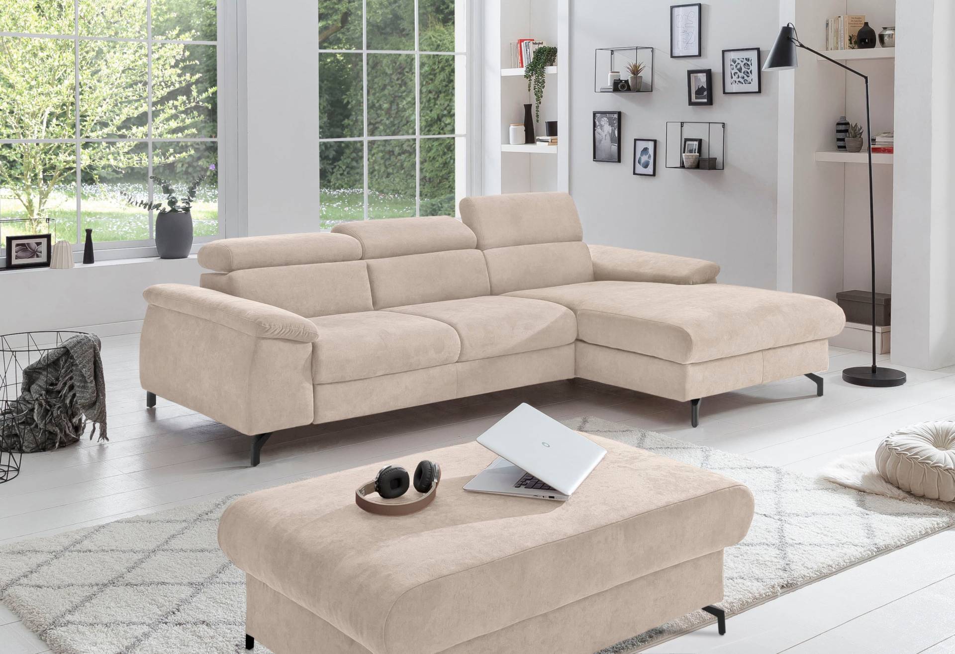 COTTA Ecksofa »Kitty L-Form«, inkl. Kopfteilverstellung, optional mit Bettfunktion u. Bettkasten COTTA Ecksofa »Kitty L-Form«, inkl. Kopfteilverstellung, optional mit Bettfunktion u. Bettkasten von COTTA