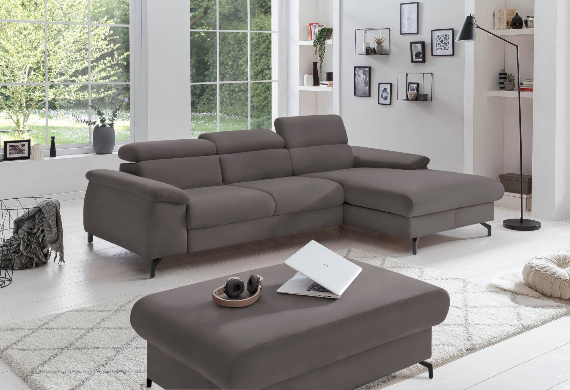 COTTA Ecksofa »Kitty L-Form«, Modern, L-Form, Bodenfreiheit 12,5 cm von COTTA