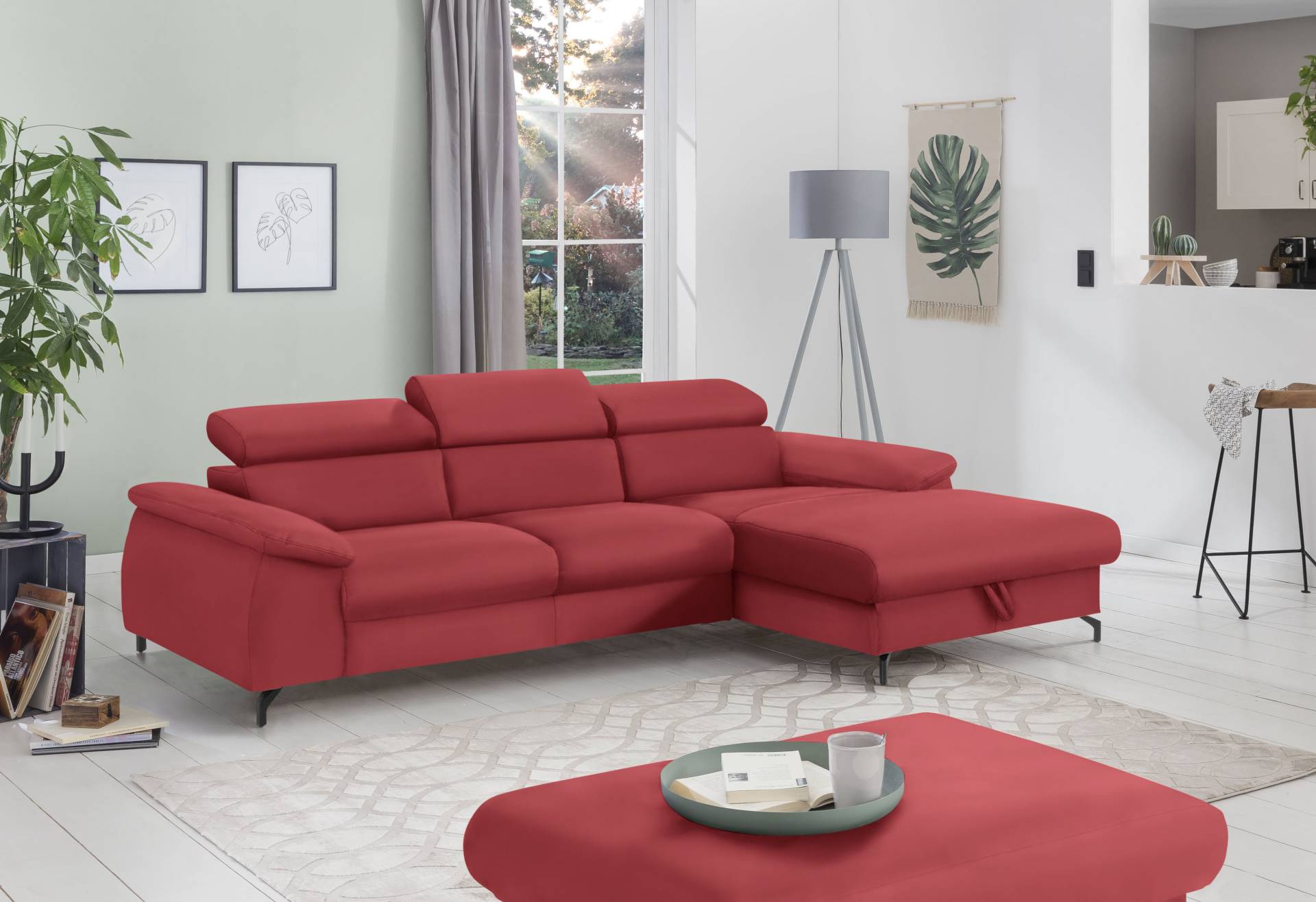 COTTA Ecksofa »Kitty L-Form«, Modern, L-Form, Bodenfreiheit 12,5 cm von COTTA