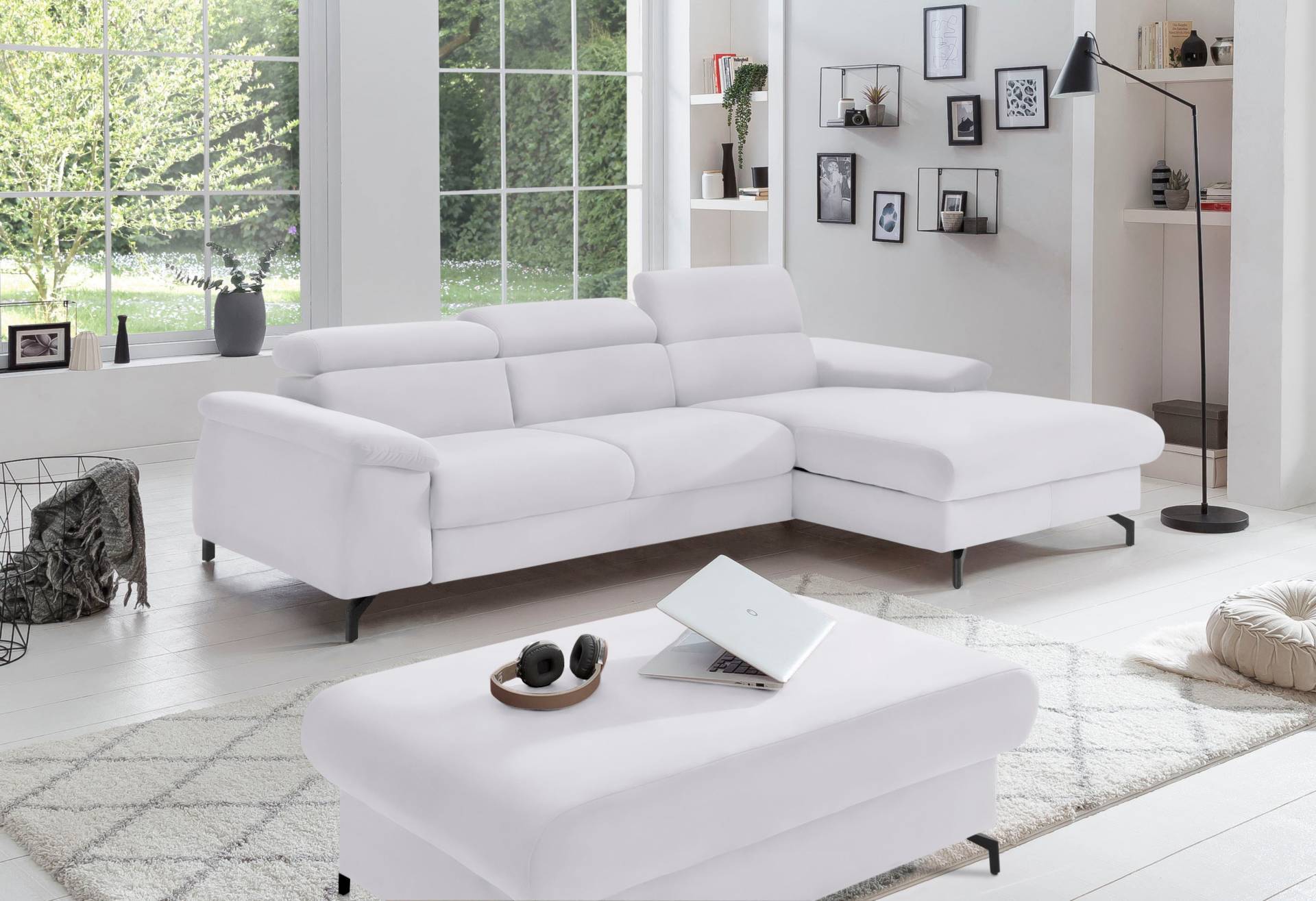 COTTA Ecksofa »Kitty L-Form«, Modern, L-Form, Bodenfreiheit 12,5 cm von COTTA