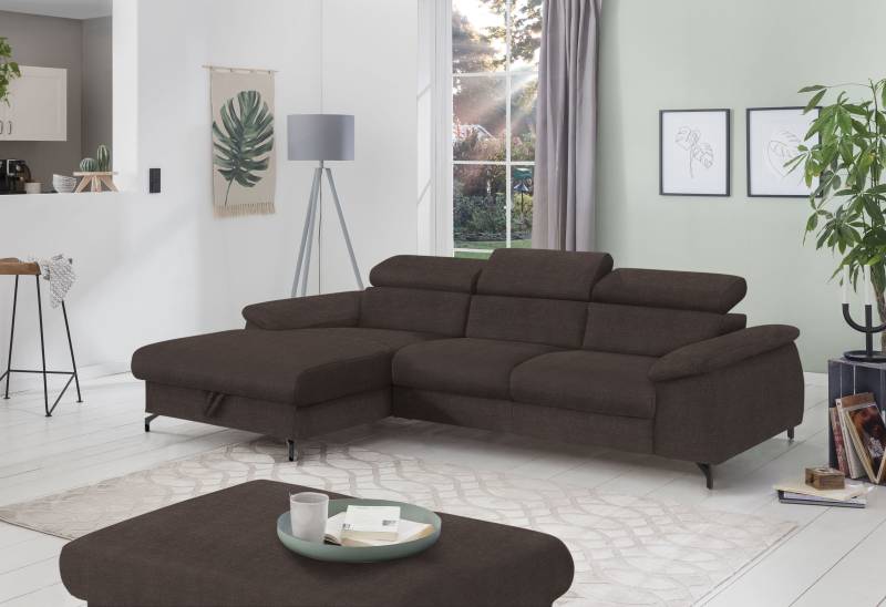 COTTA Ecksofa »Kitty L-Form«, Modern, L-Form, Bodenfreiheit 12,5 cm von COTTA