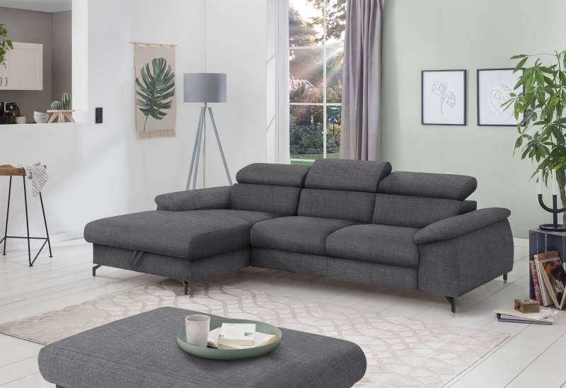 COTTA Ecksofa »Kitty L-Form«, Modern, L-Form, Bodenfreiheit 12,5 cm von COTTA