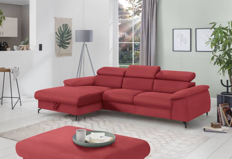 COTTA Ecksofa »Kitty L-Form«, Modern, L-Form, Bodenfreiheit 12,5 cm von COTTA