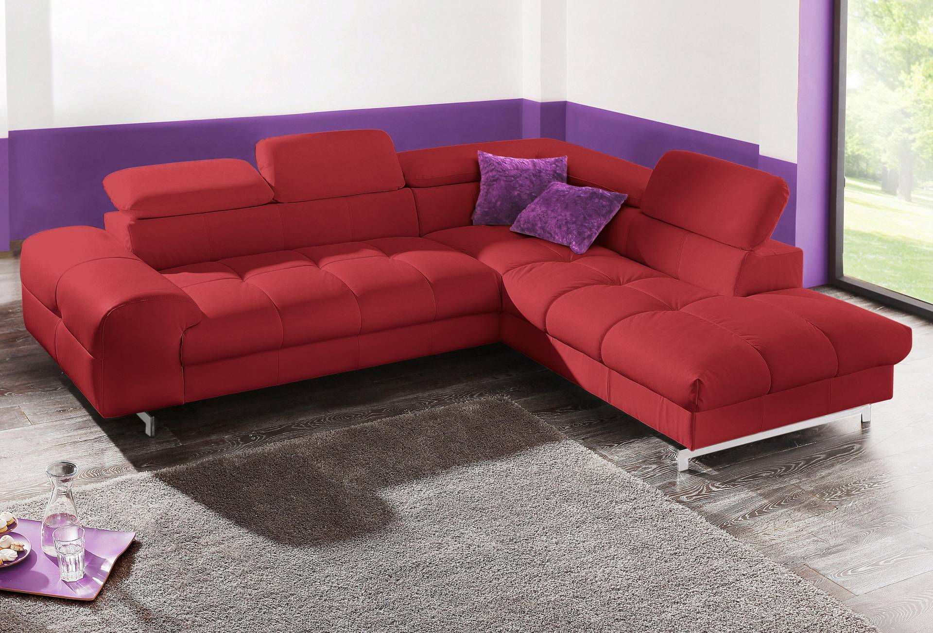 COTTA Ecksofa »Chef L-Form«, mit Kopfteilverstellung, wahlweise mit Bettfunktion COTTA Ecksofa »Chef L-Form«, mit Kopfteilverstellung, wahlweise mit Bettfunktion von COTTA