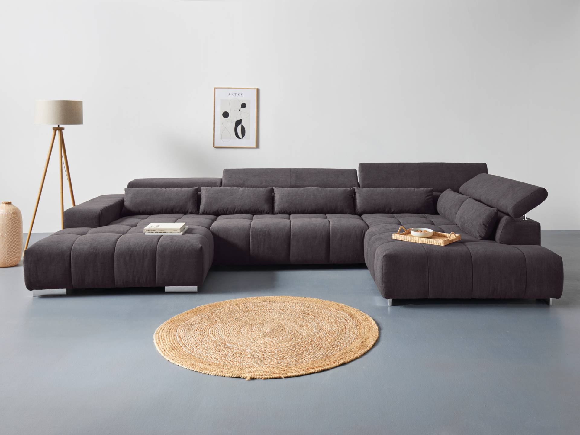 COTTA Wohnlandschaft »Orion U-Form«, inkl. Kopfteilverstellung und Nierenkissen COTTA Wohnlandschaft »Orion U-Form«, inkl. Kopfteilverstellung und Nierenkissen von COTTA