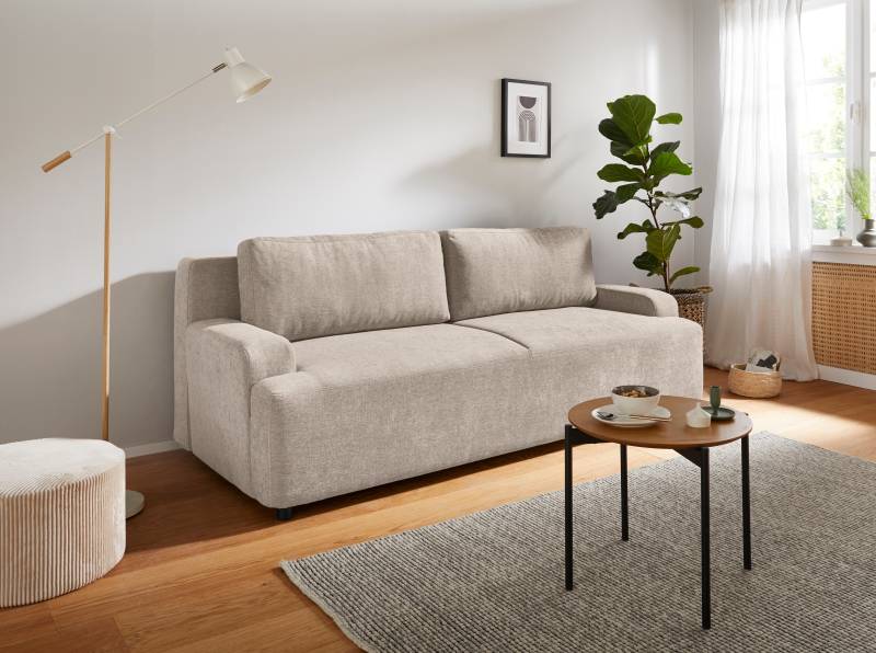 andas Schlafsofa »Halbschlaf«, mit Bettfunktion und Bettkasten von andas