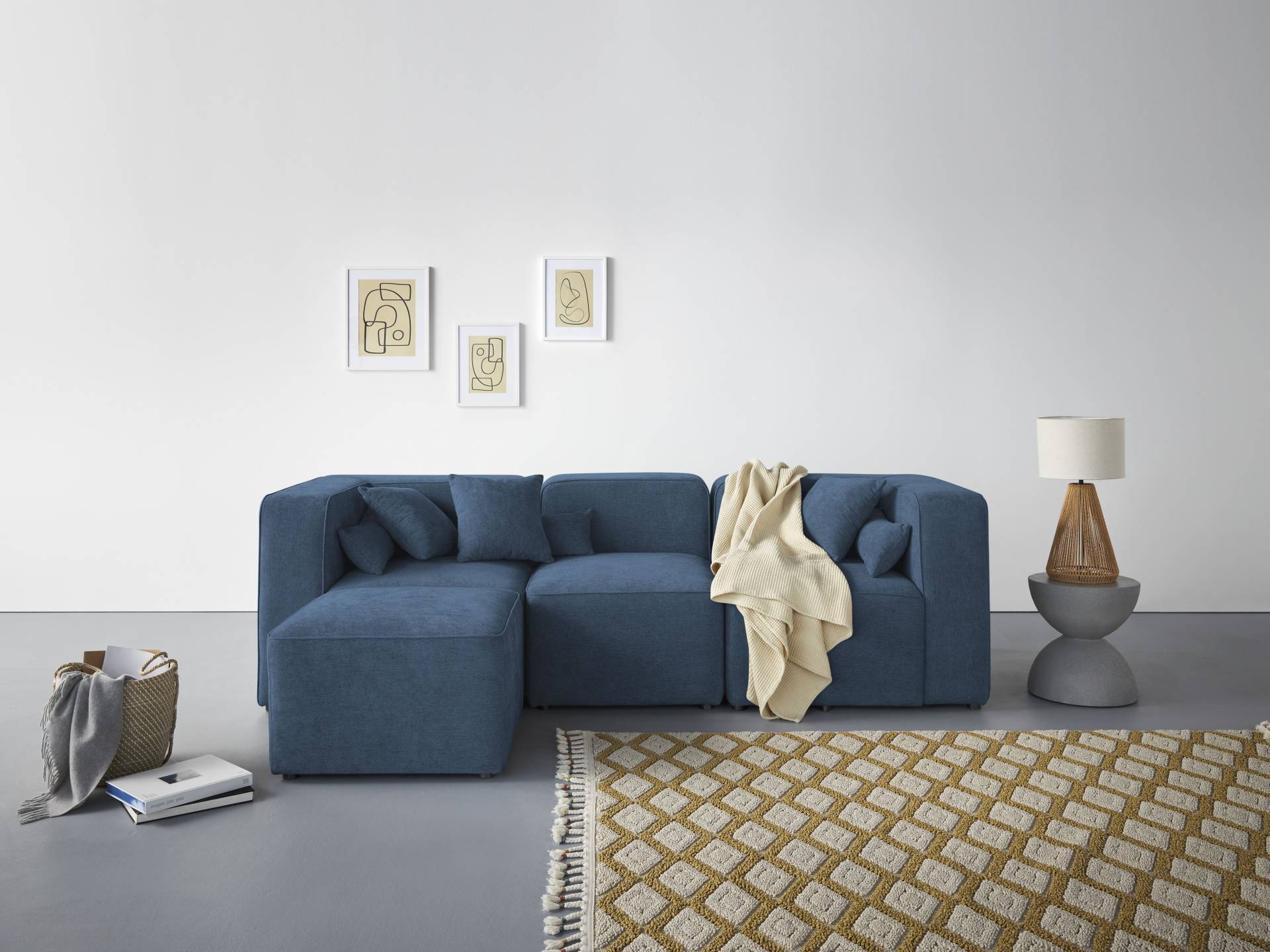 andas 3-Sitzer »Sundstrup L-Form«, Modulserie, individuelle Zusammenstellung andas 3-Sitzer »Sundstrup L-Form«, Modulserie, individuelle Zusammenstellung von andas