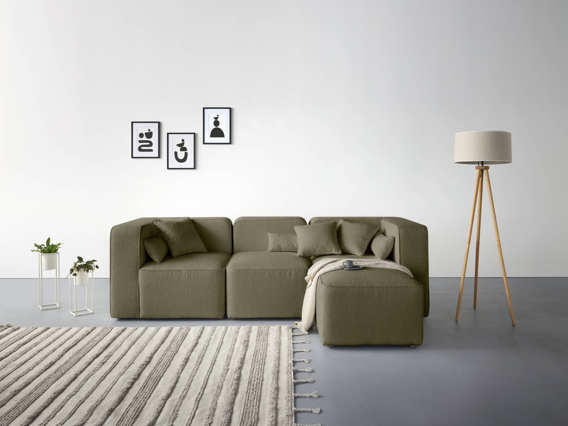 andas 3-Sitzer »Sundstrup L-Form«, Modulserie, individuelle Zusammenstellung andas 3-Sitzer »Sundstrup L-Form«, Modulserie, individuelle Zusammenstellung von andas