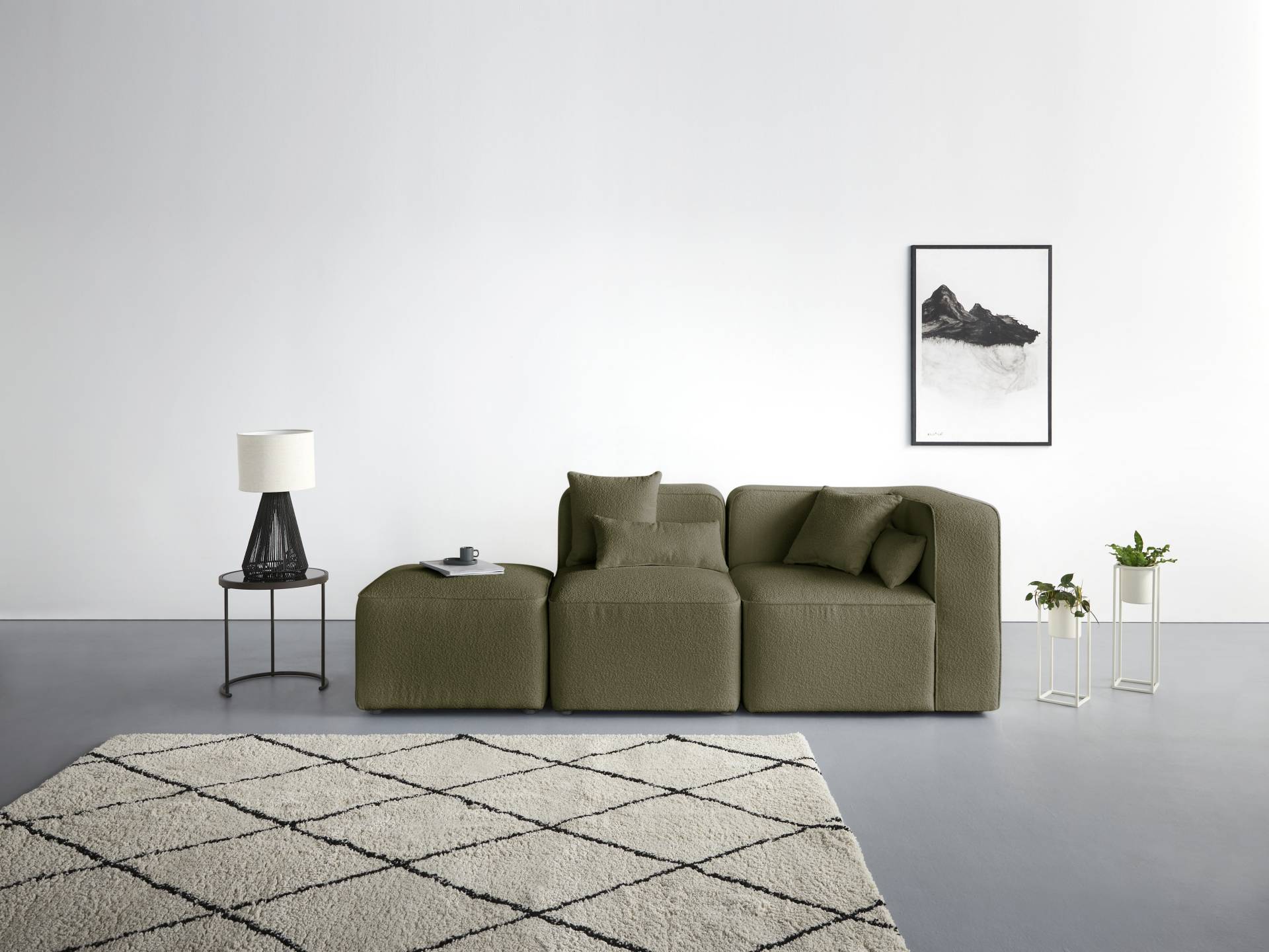 andas 3-Sitzer »Sundstrup«, Modulserie, individuelle Zusammenstellung andas 3-Sitzer »Sundstrup«, Modulserie, individuelle Zusammenstellung von andas