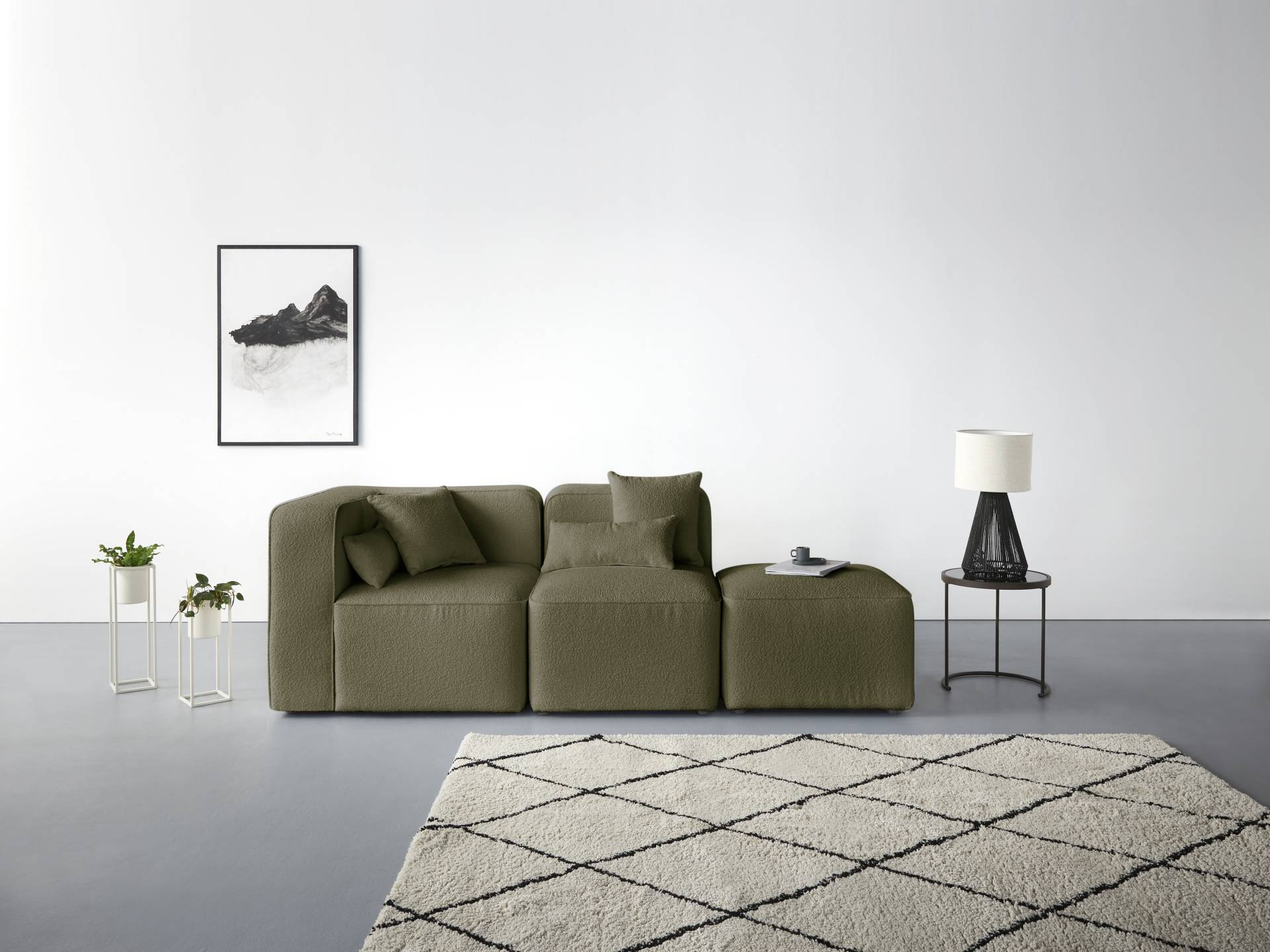 andas 3-Sitzer »Sundstrup«, Modulserie, individuelle Zusammenstellung andas 3-Sitzer »Sundstrup«, Modulserie, individuelle Zusammenstellung von andas
