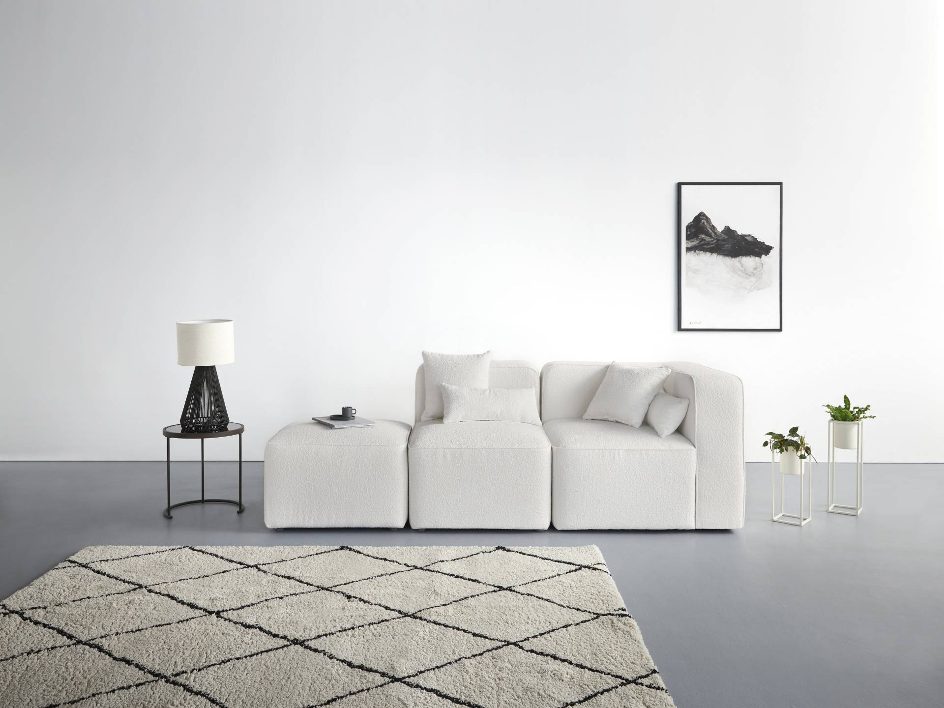 andas 3-Sitzer »Sundstrup«, Modulserie, individuelle Zusammenstellung andas 3-Sitzer »Sundstrup«, Modulserie, individuelle Zusammenstellung von andas