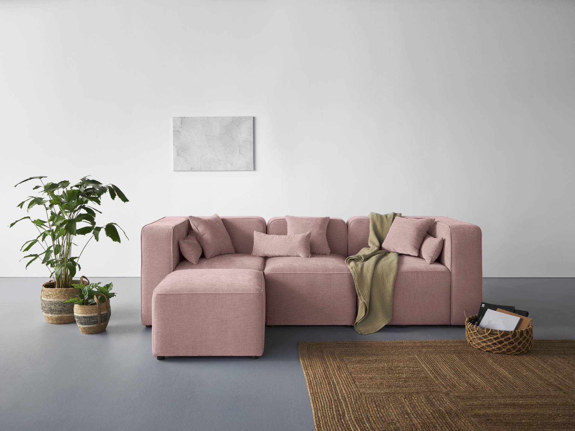 andas 3-Sitzer »Sundstrup L-Form«, Modulserie, individuelle Zusammenstellung andas 3-Sitzer »Sundstrup L-Form«, Modulserie, individuelle Zusammenstellung von andas