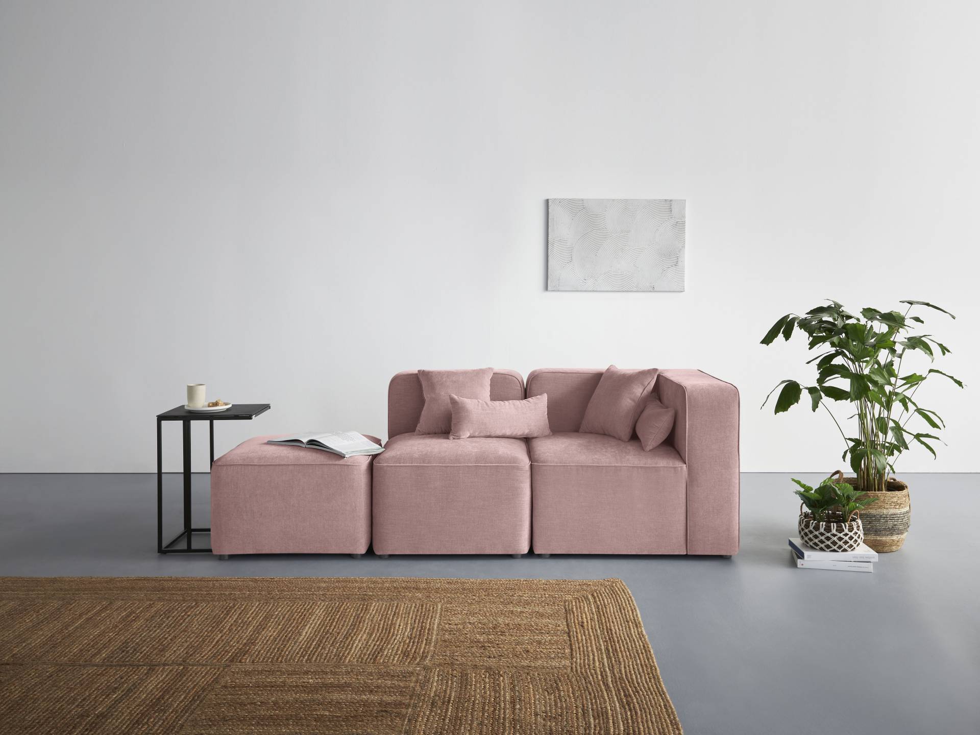 andas 3-Sitzer »Sundstrup«, Modulserie, individuelle Zusammenstellung andas 3-Sitzer »Sundstrup«, Modulserie, individuelle Zusammenstellung von andas