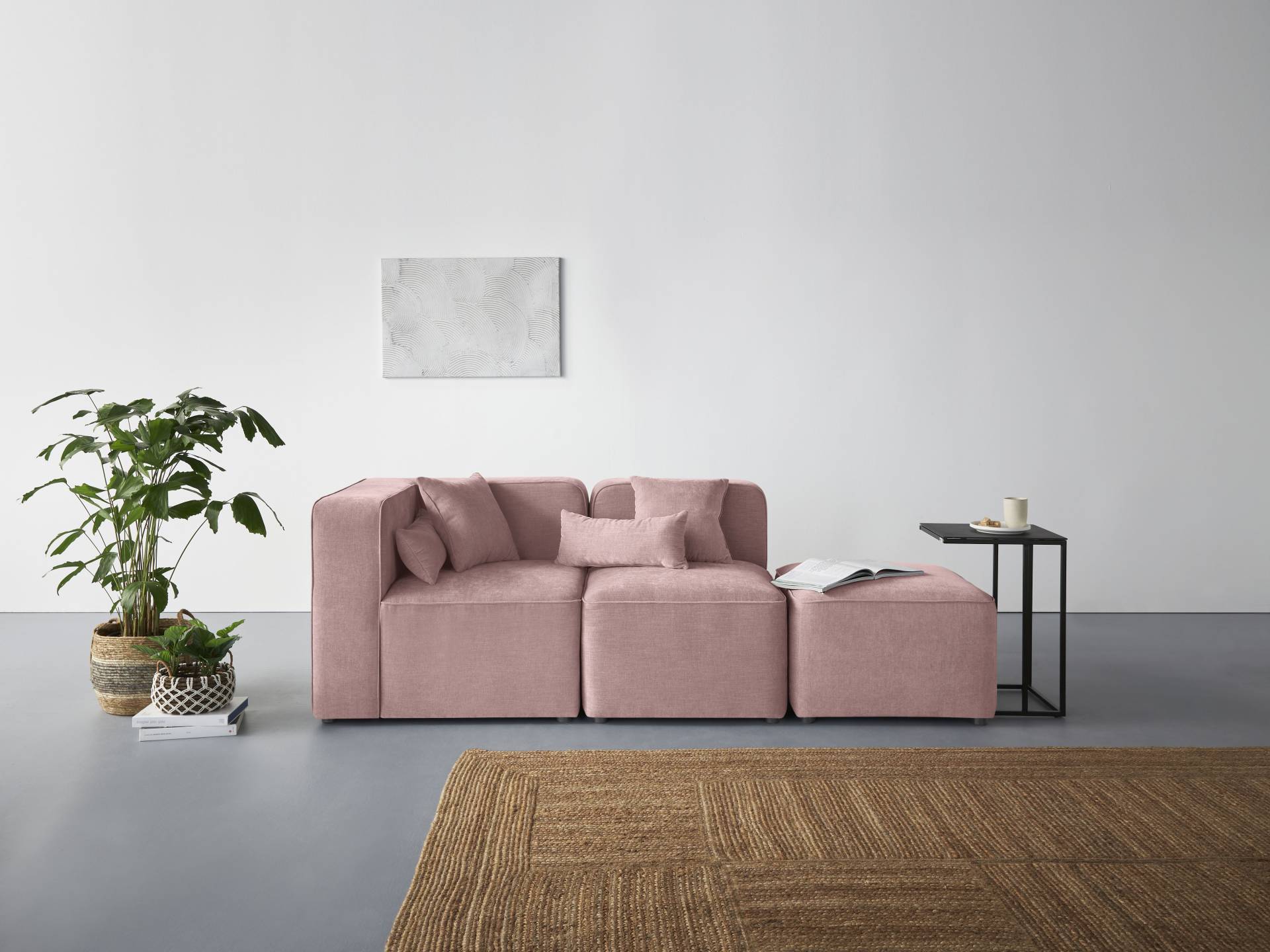 andas 3-Sitzer »Sundstrup«, Modulserie, individuelle Zusammenstellung andas 3-Sitzer »Sundstrup«, Modulserie, individuelle Zusammenstellung von andas