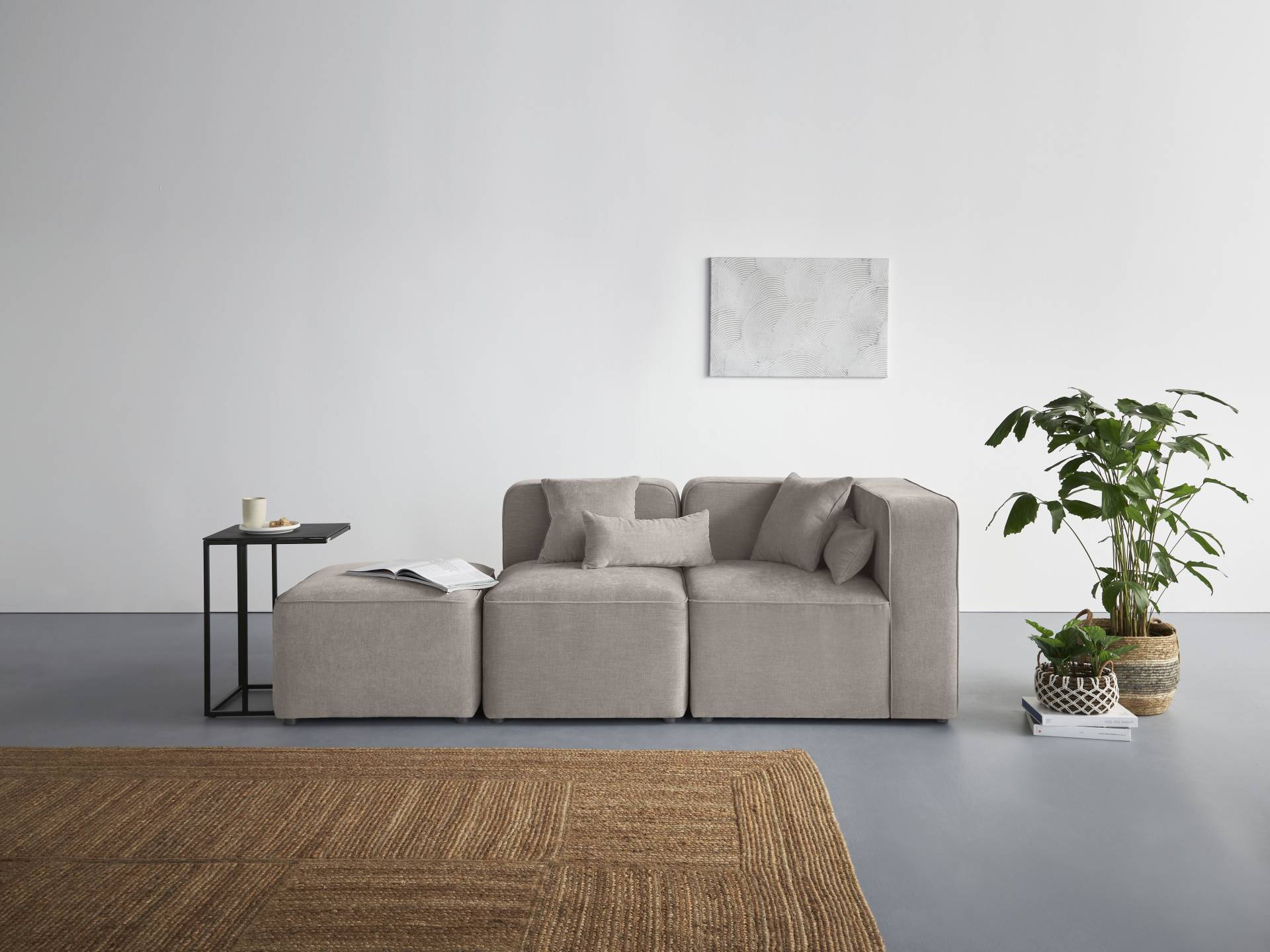 andas 3-Sitzer »Sundstrup«, Modulserie, individuelle Zusammenstellung andas 3-Sitzer »Sundstrup«, Modulserie, individuelle Zusammenstellung von andas