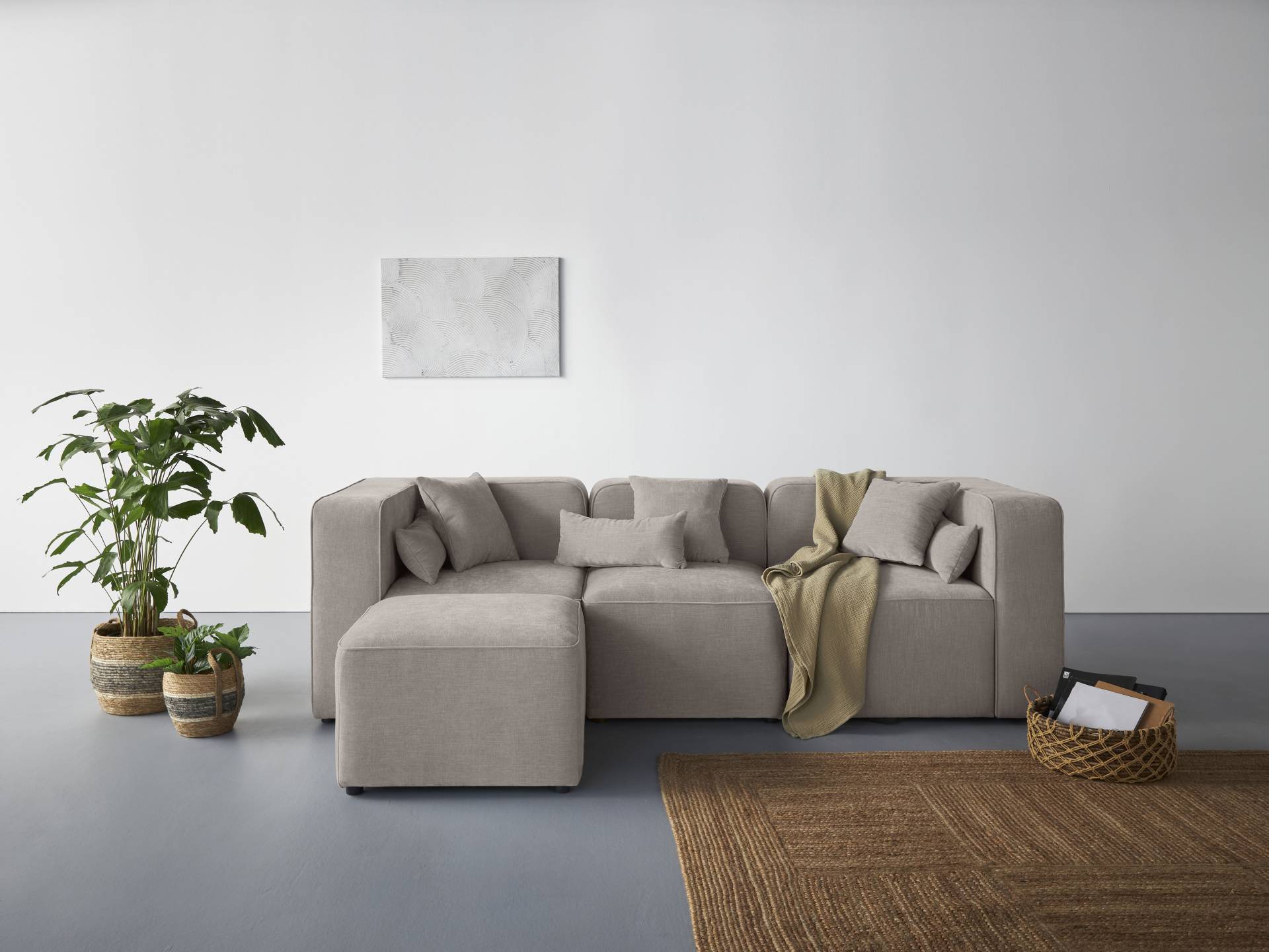 andas 3-Sitzer »Sundstrup L-Form«, Modulserie, individuelle Zusammenstellung andas 3-Sitzer »Sundstrup L-Form«, Modulserie, individuelle Zusammenstellung von andas