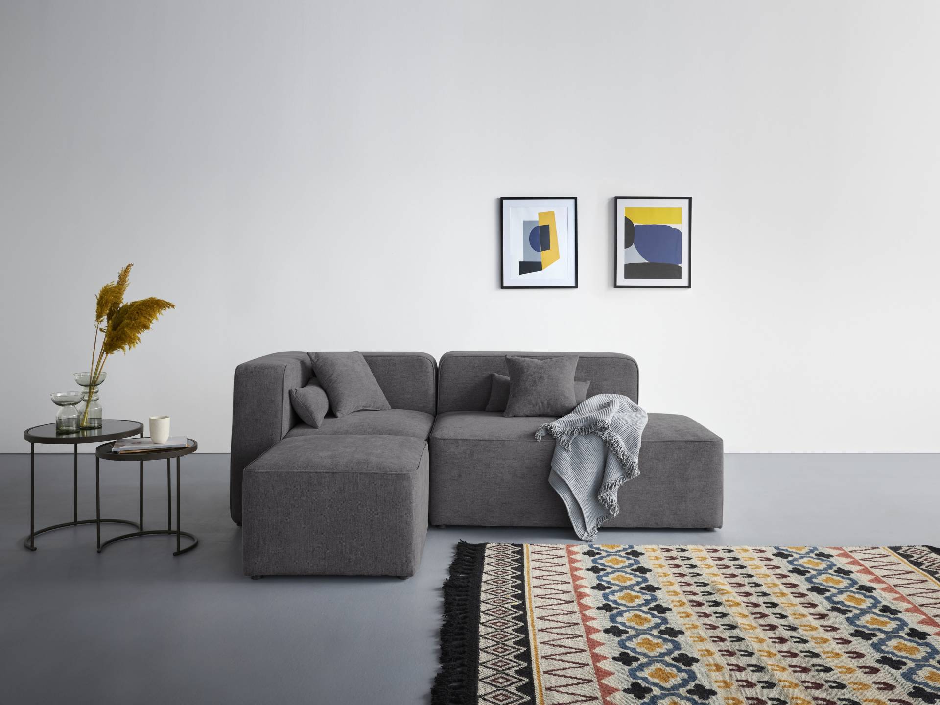 andas Ecksofa »Sundstrup L-Form«, Modulserie, individuelle Zusammenstellung von andas