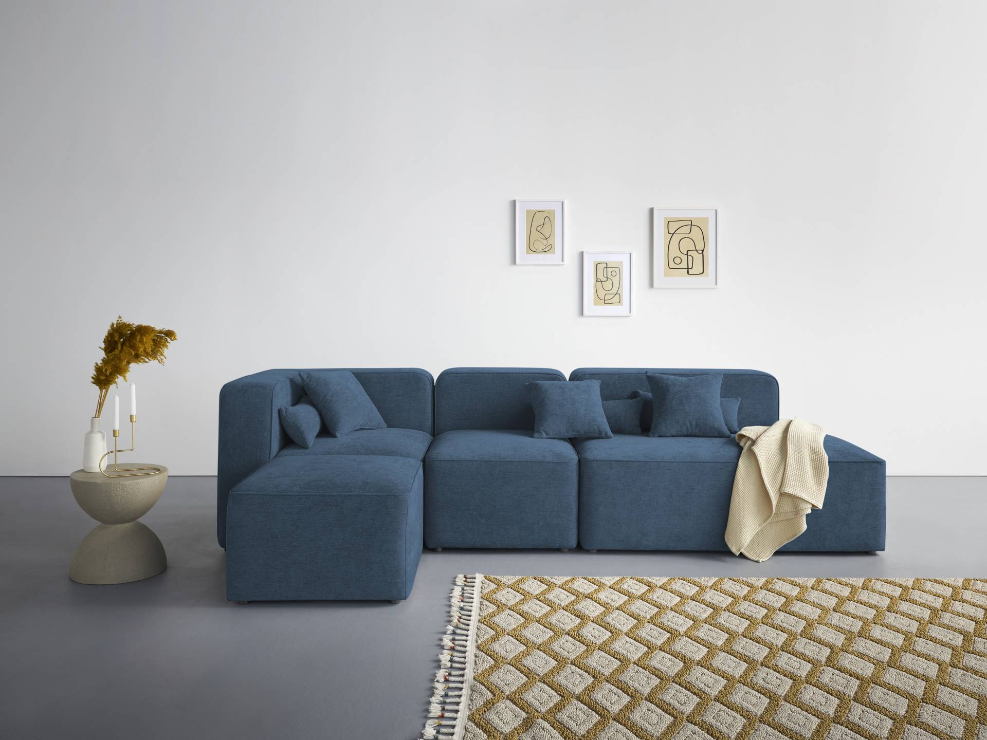 andas Ecksofa »Sundstrup L-Form«, Modulserie, individuelle Zusammenstellung von andas