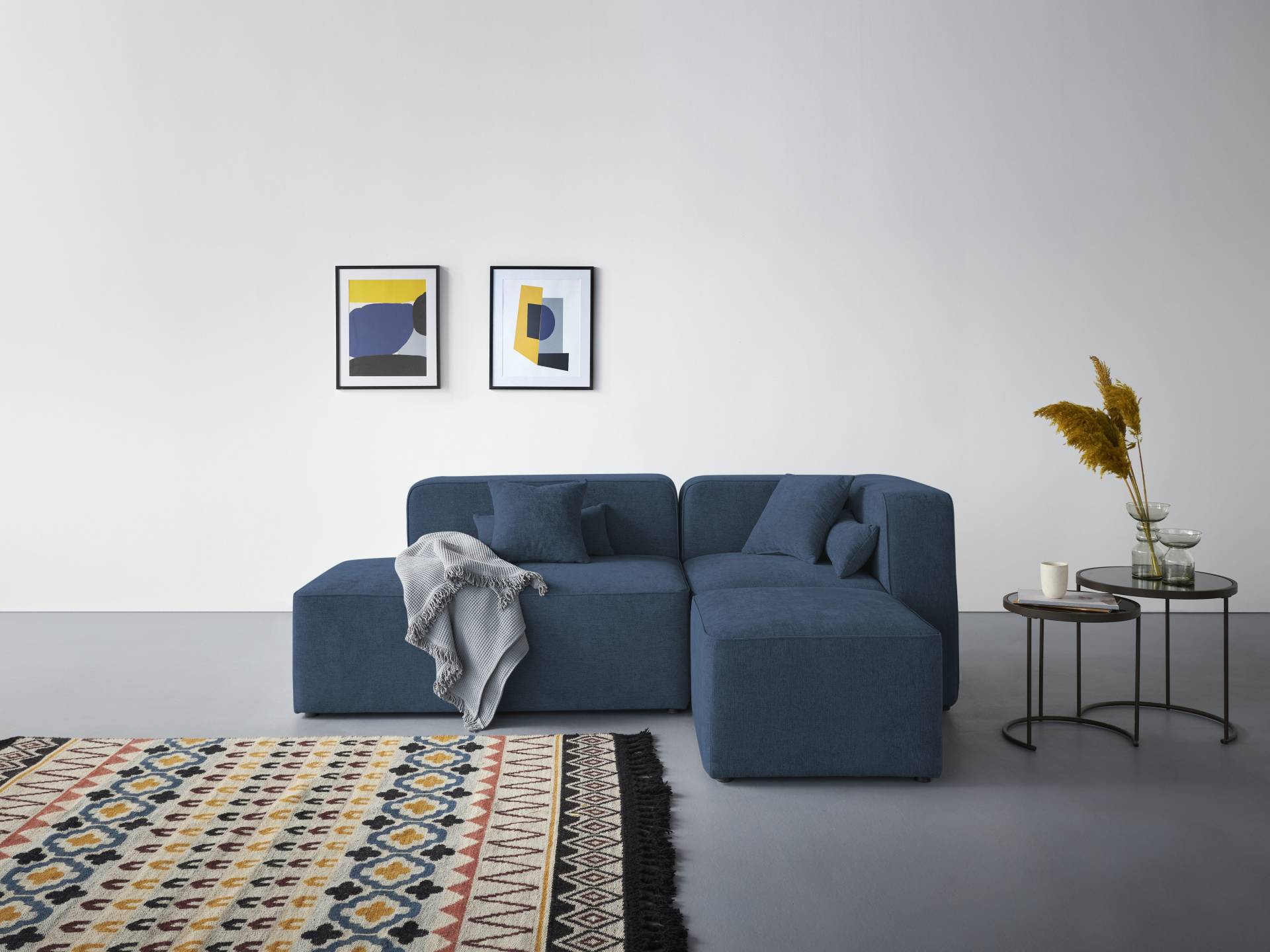 andas Ecksofa »Sundstrup L-Form«, Modulserie, individuelle Zusammenstellung von andas