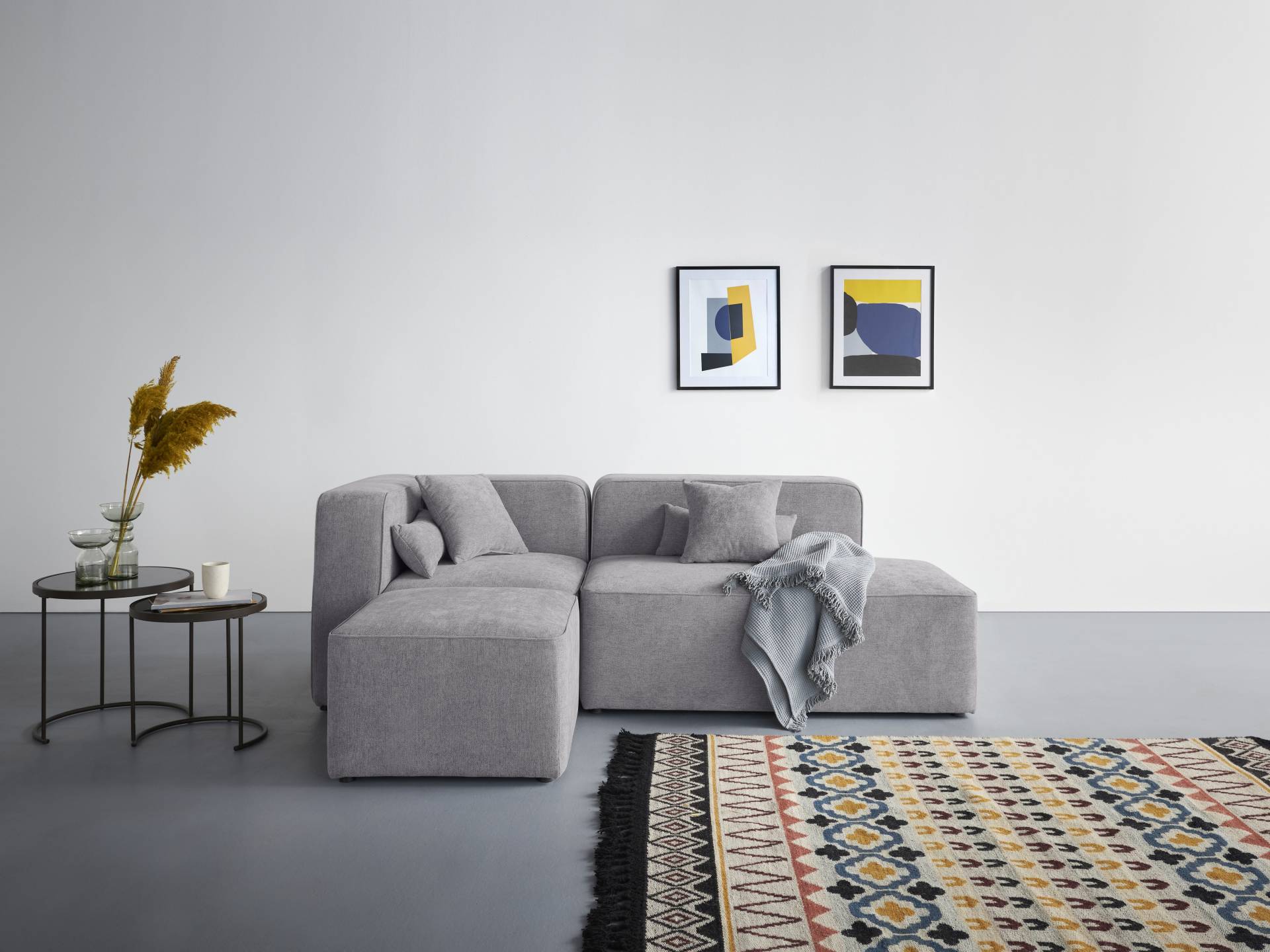 andas Ecksofa »Sundstrup L-Form«, Modulserie, individuelle Zusammenstellung von andas