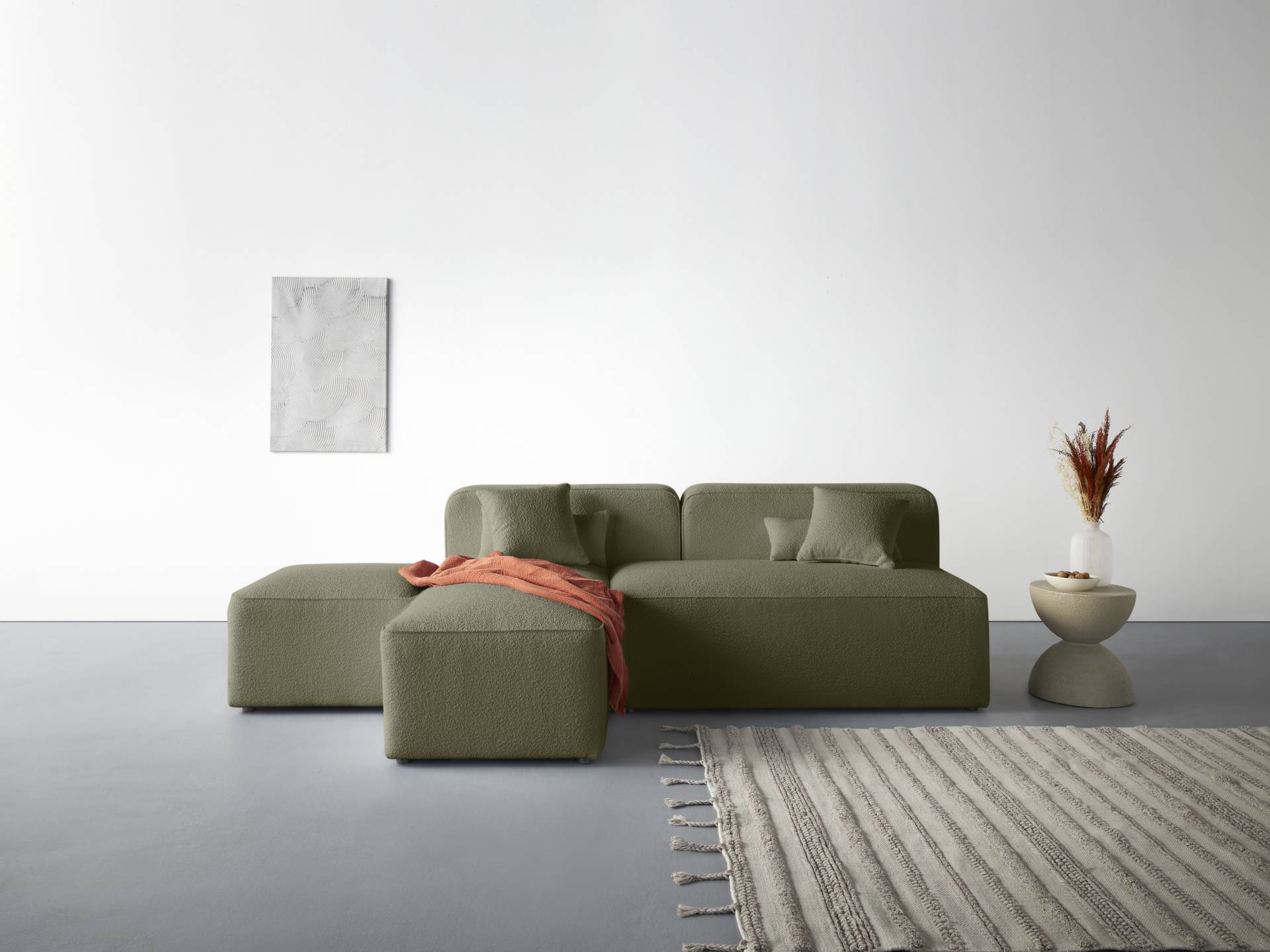 andas Ecksofa »Sundstrup L-Form«, Modulserie, individuelle Zusammenstellung von andas