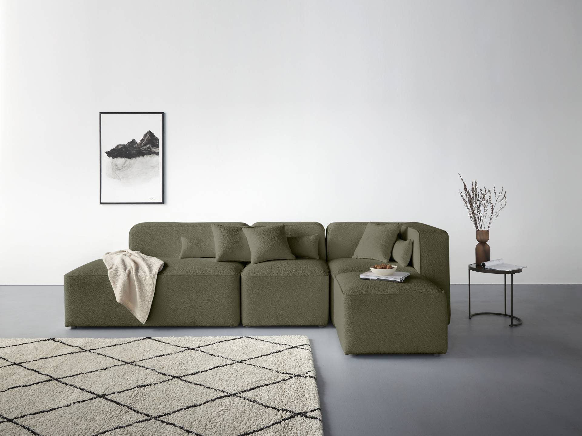 andas Ecksofa »Sundstrup L-Form«, Modulserie, individuelle Zusammenstellung von andas