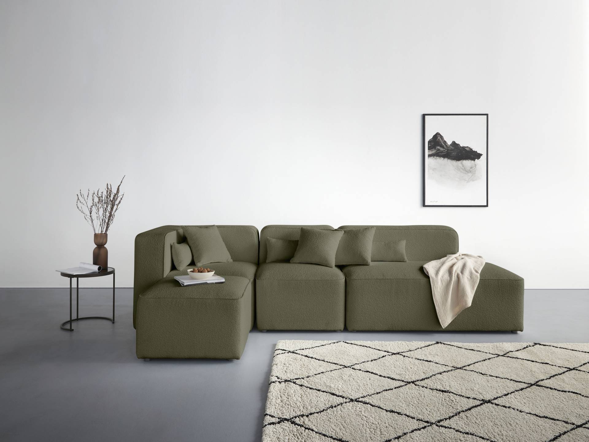 andas Ecksofa »Sundstrup L-Form«, Modulserie, individuelle Zusammenstellung von andas