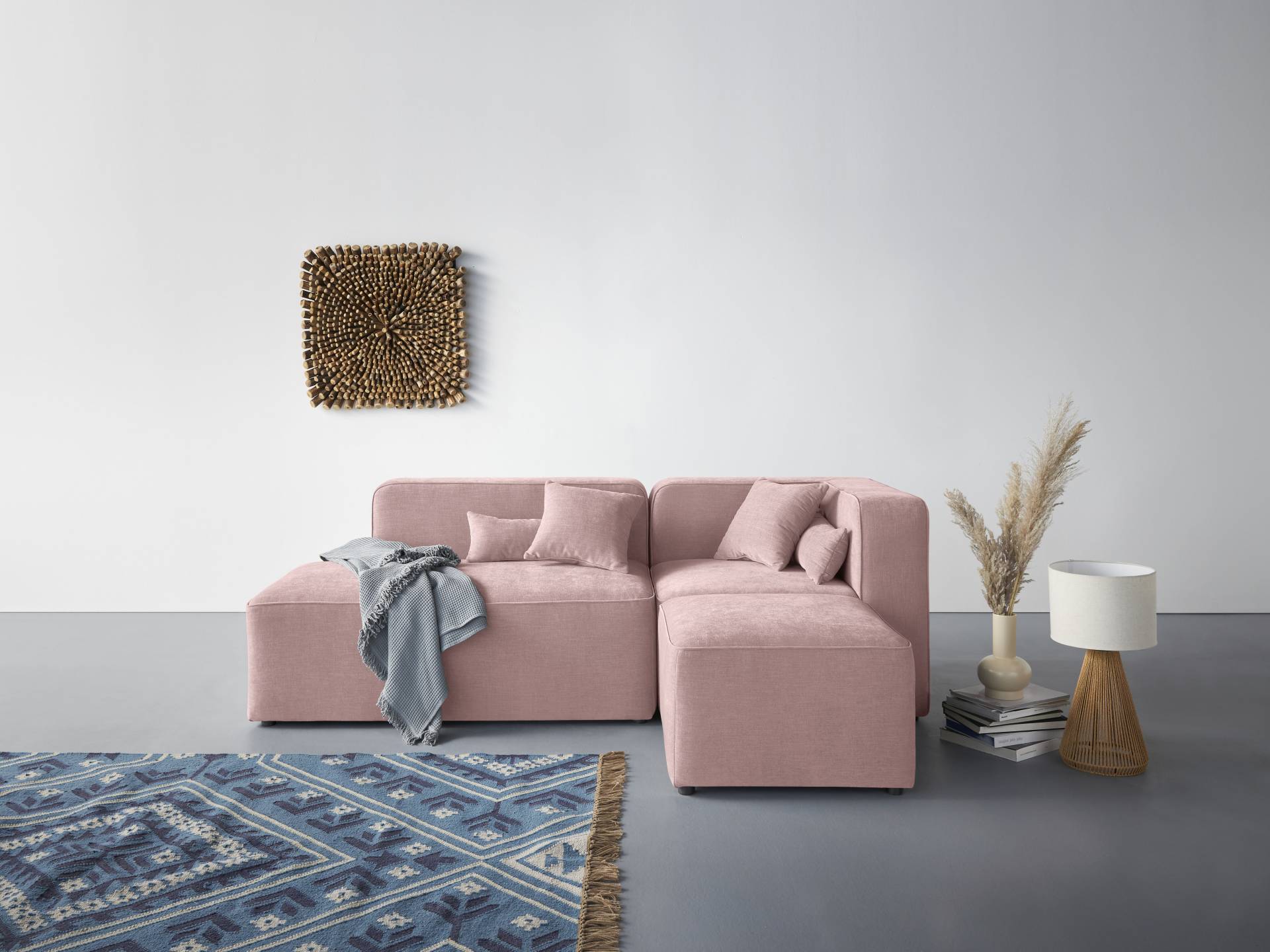 andas Ecksofa »Sundstrup L-Form«, Modulserie, individuelle Zusammenstellung von andas