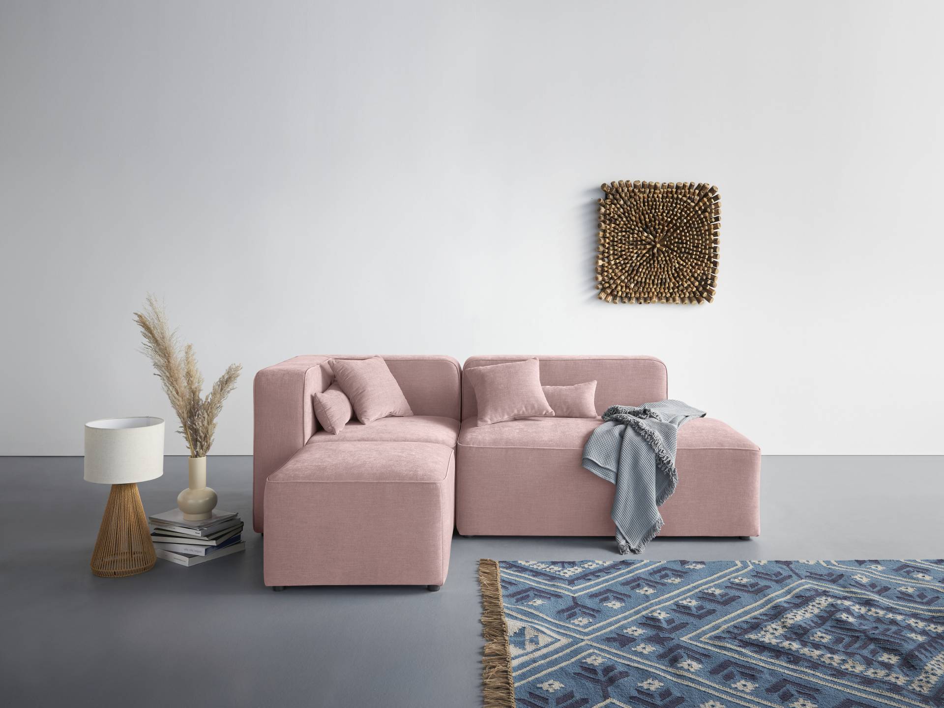 andas Ecksofa »Sundstrup L-Form«, Modulserie, individuelle Zusammenstellung von andas