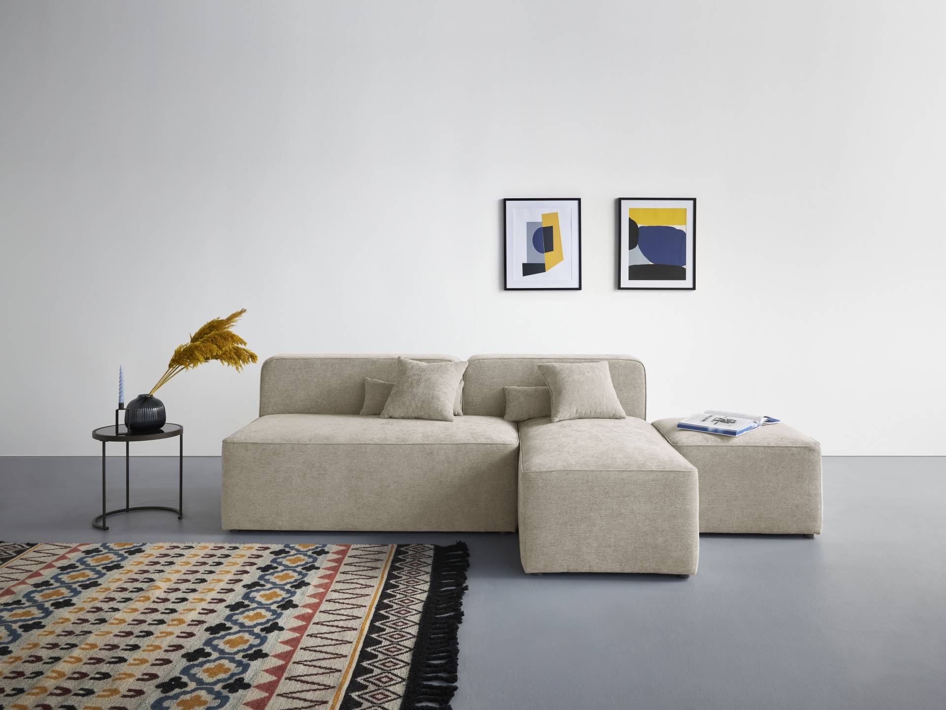 andas Ecksofa »Sundstrup L-Form«, Modulserie, individuelle Zusammenstellung von andas