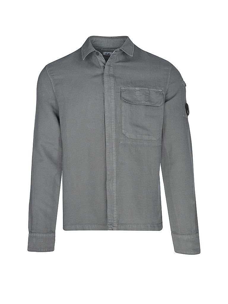CP COMPANY Overshirt LENS grau | XXL von CP Company