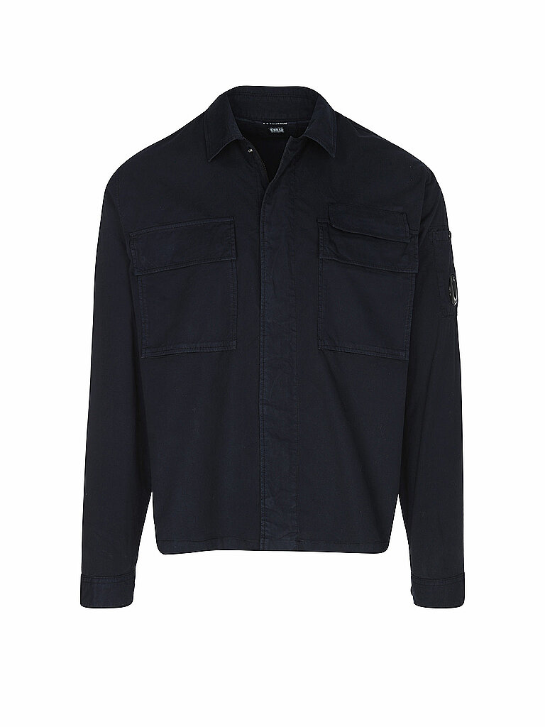 CP COMPANY Overshirt  dunkelblau | L von CP Company